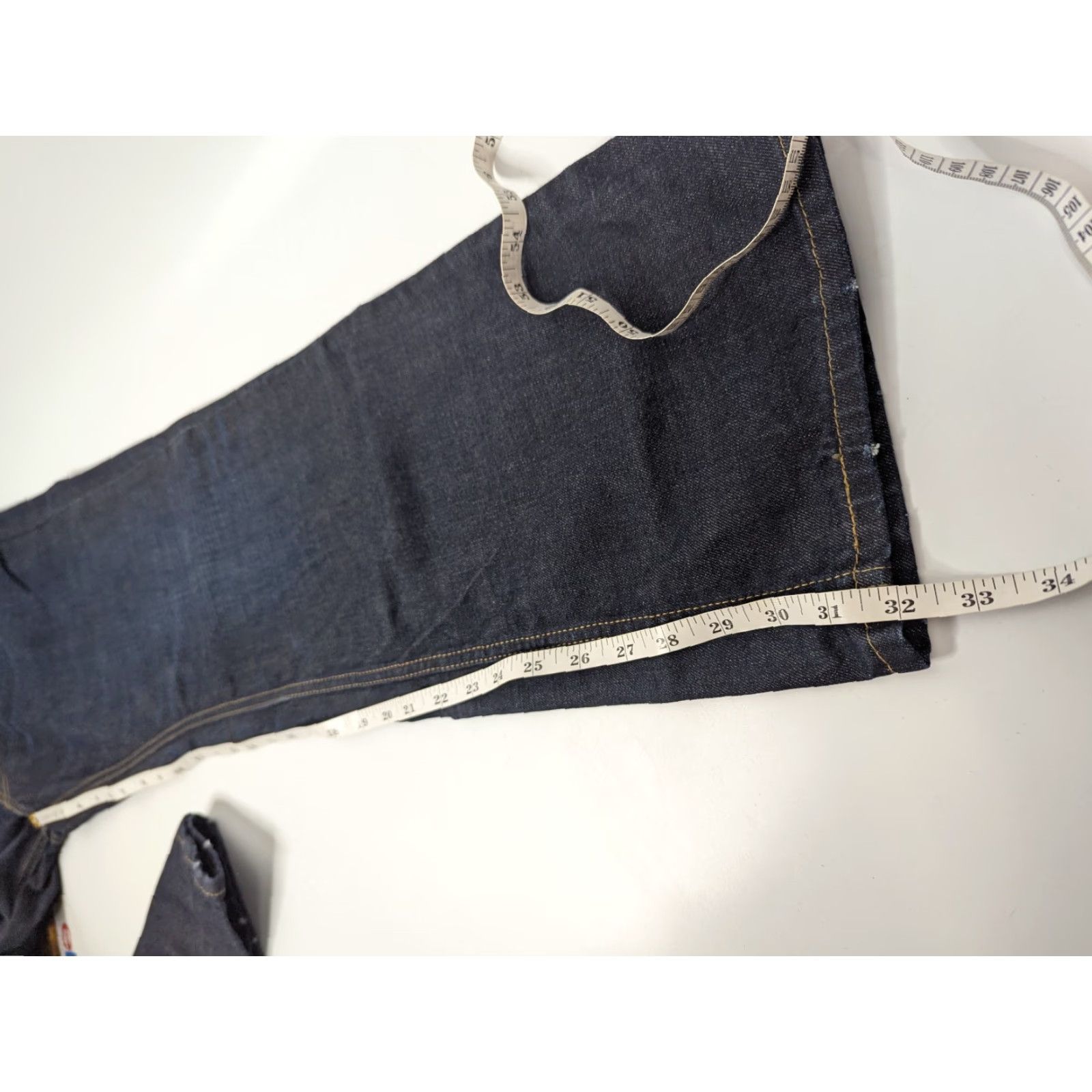 Levi's Levis 527 Jeans Mens 36X32 Blue Slim Bootcut Western Cowboy Dark Wash Denim Size US 36 / EU 52 - 6 Thumbnail