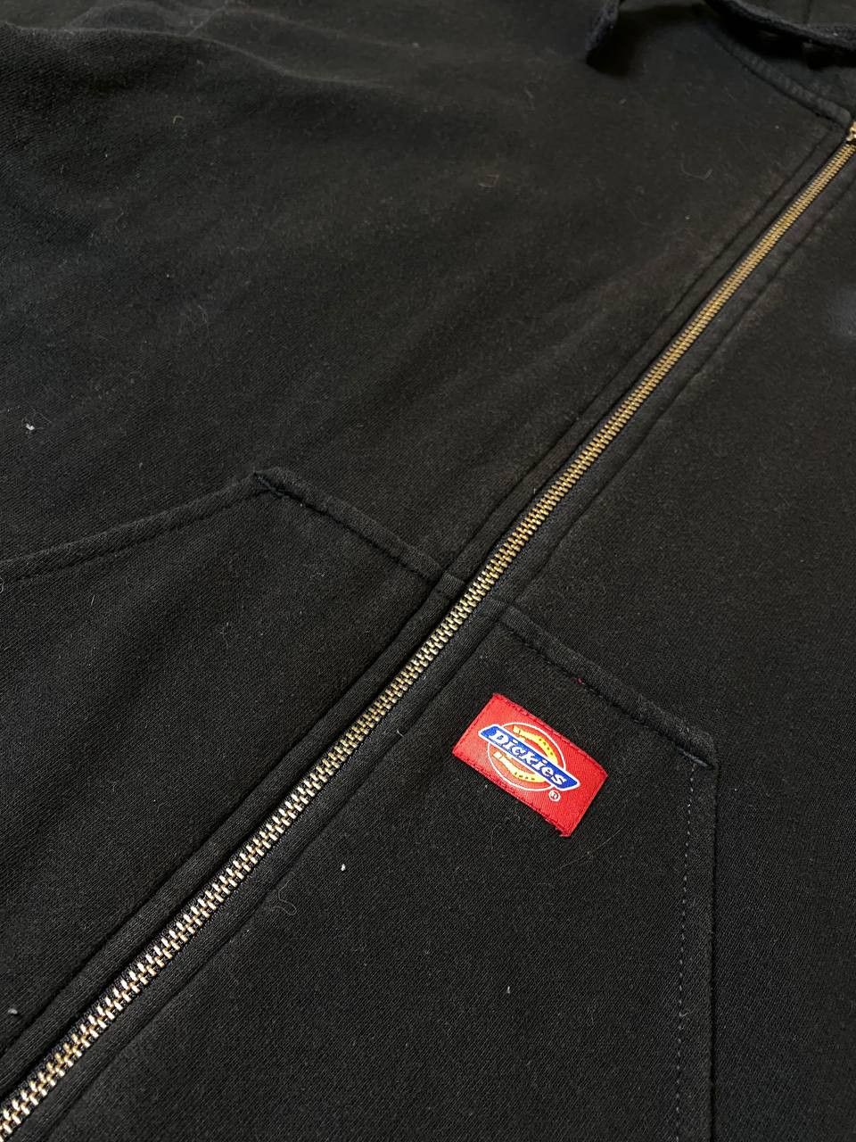 Dickies × Vintage Vintage Dickies Canvas Fleece Zip-up Hoodie Size US L / EU 52-54 / 3 - 17 Thumbnail