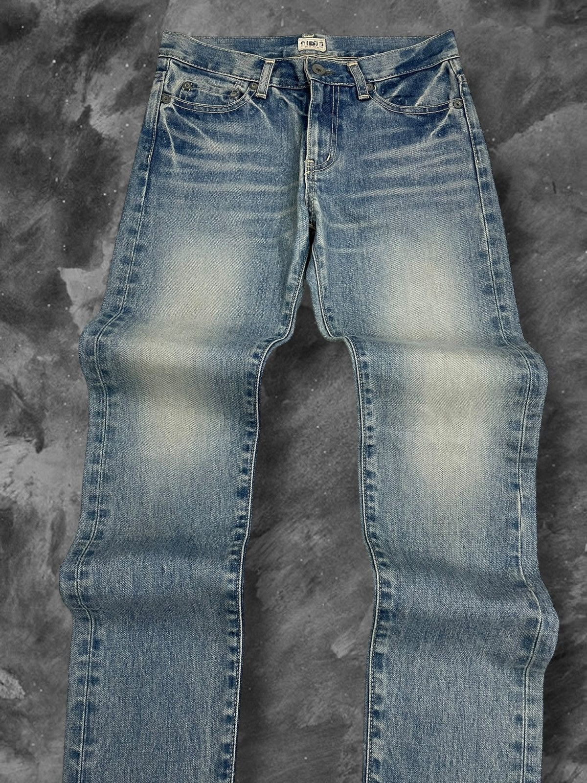 Hysteric Glamour Vintage 1990s Designer Japan Blue Blue Street Style Denim Size US 27 - 4 Thumbnail