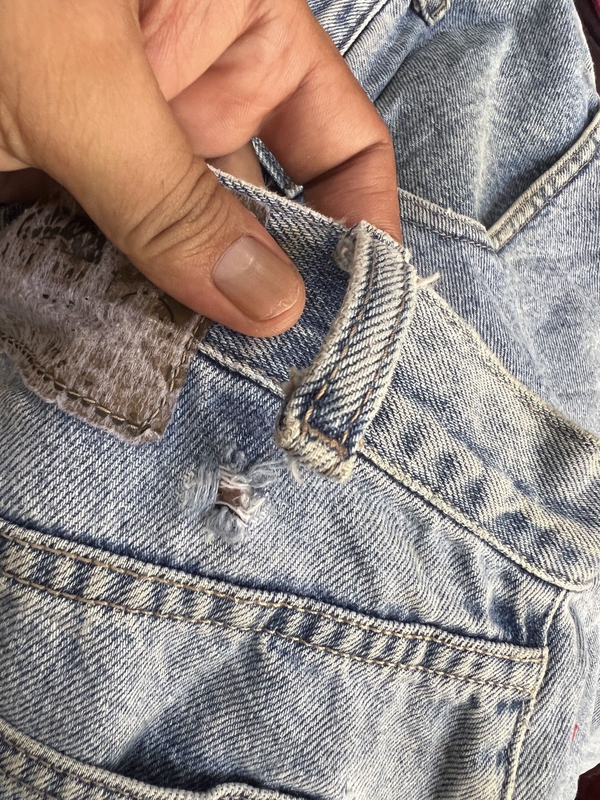 Bugle Boy 🔥Vintage Bugle Boy Cropped Denim Size US 35 - 14 Thumbnail