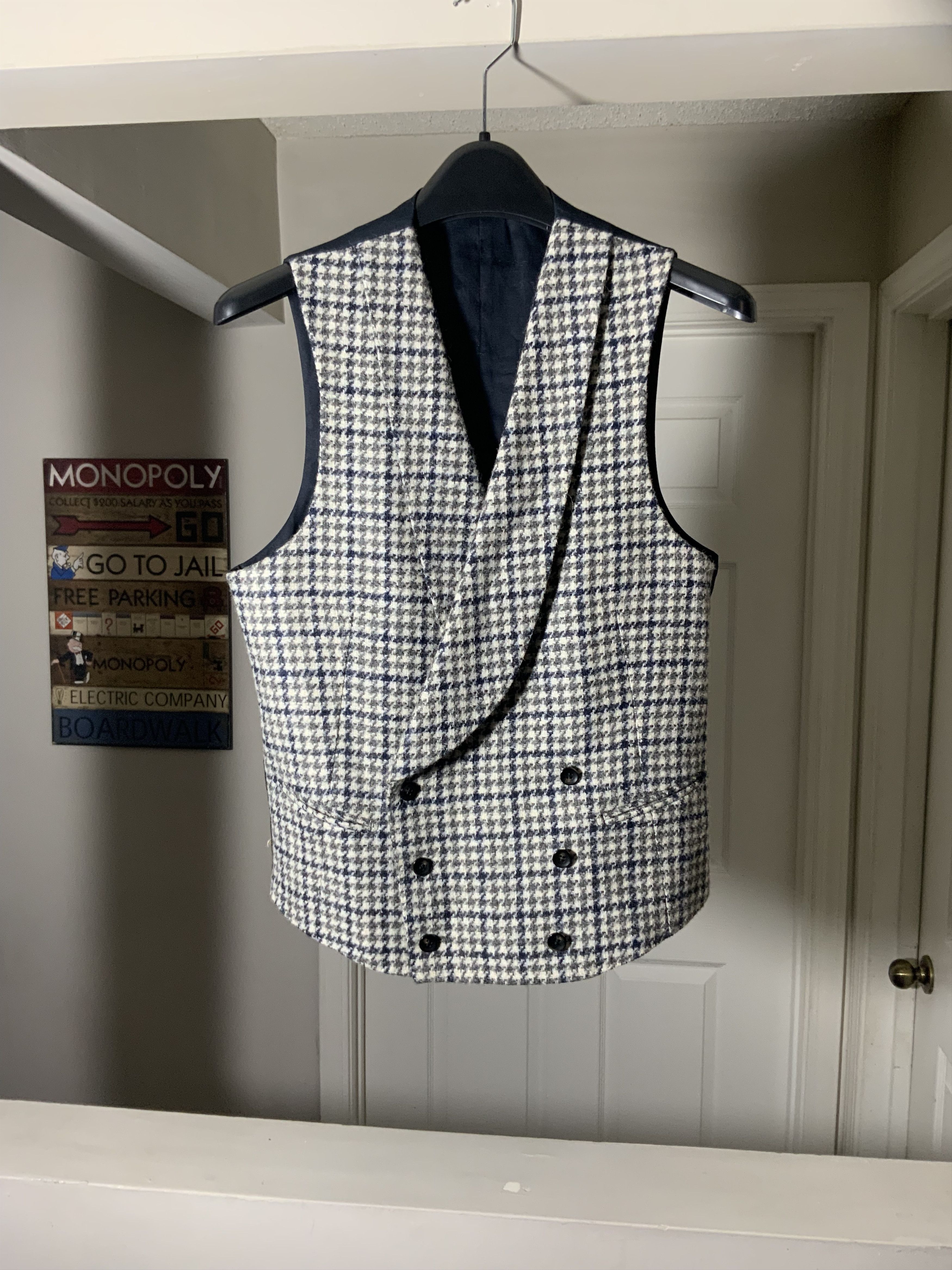 Suitsupply SuitSupply Wool Waistcoat 34R Size 34R - 3 Thumbnail