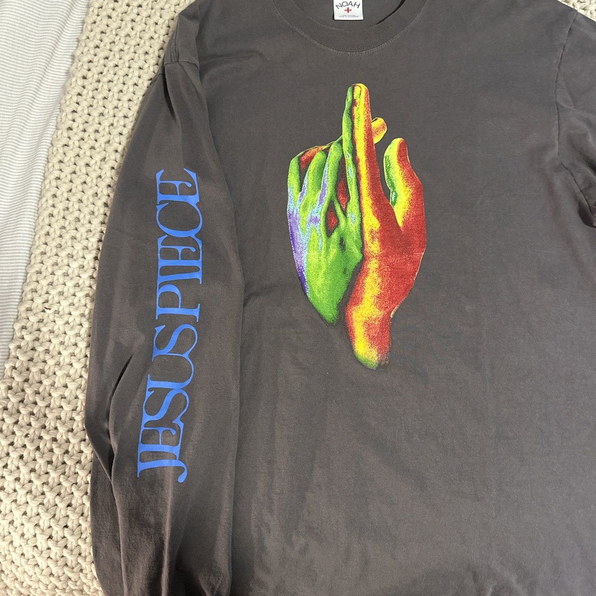 Noah Noah Jesus Piece Long Sleeve Tee Size US L / EU 52-54 / 3 - 3 Thumbnail