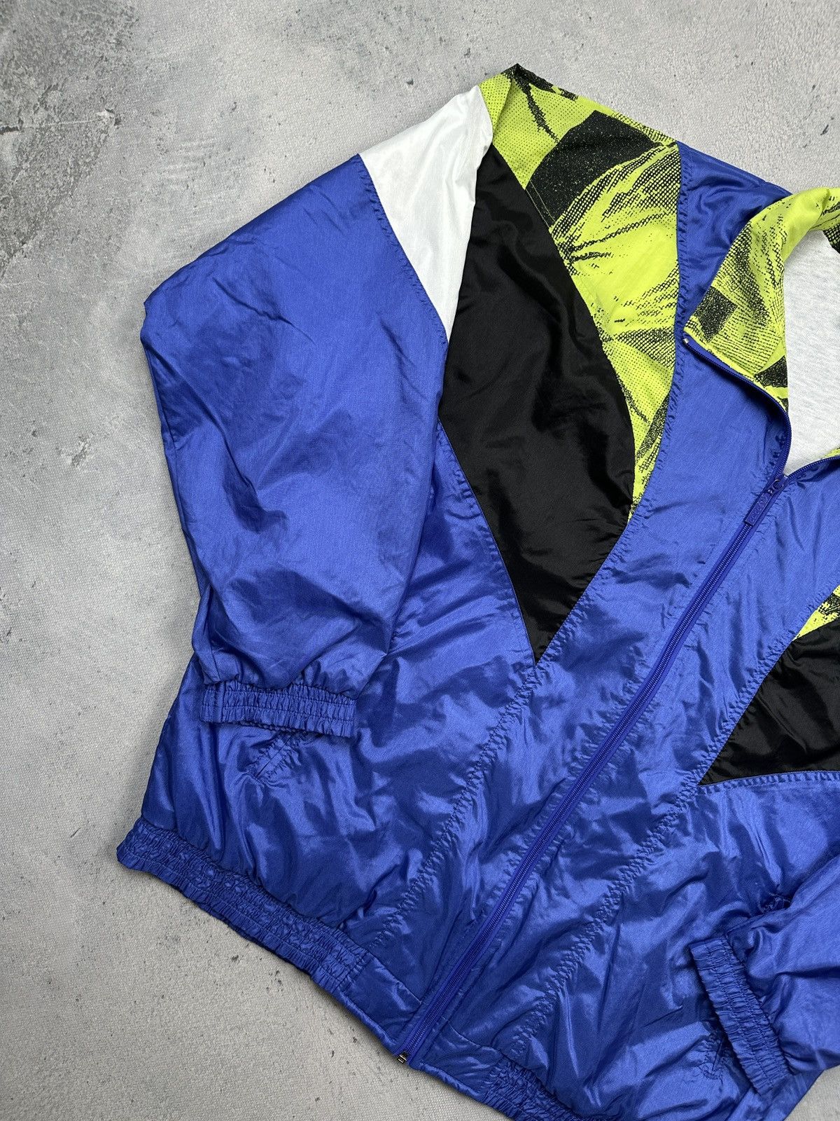 Adidas Vintage adidas Originals 90s Windbreaker Jacket Full-Zip 80s Size US XL / EU 56 / 4 - 3 Thumbnail