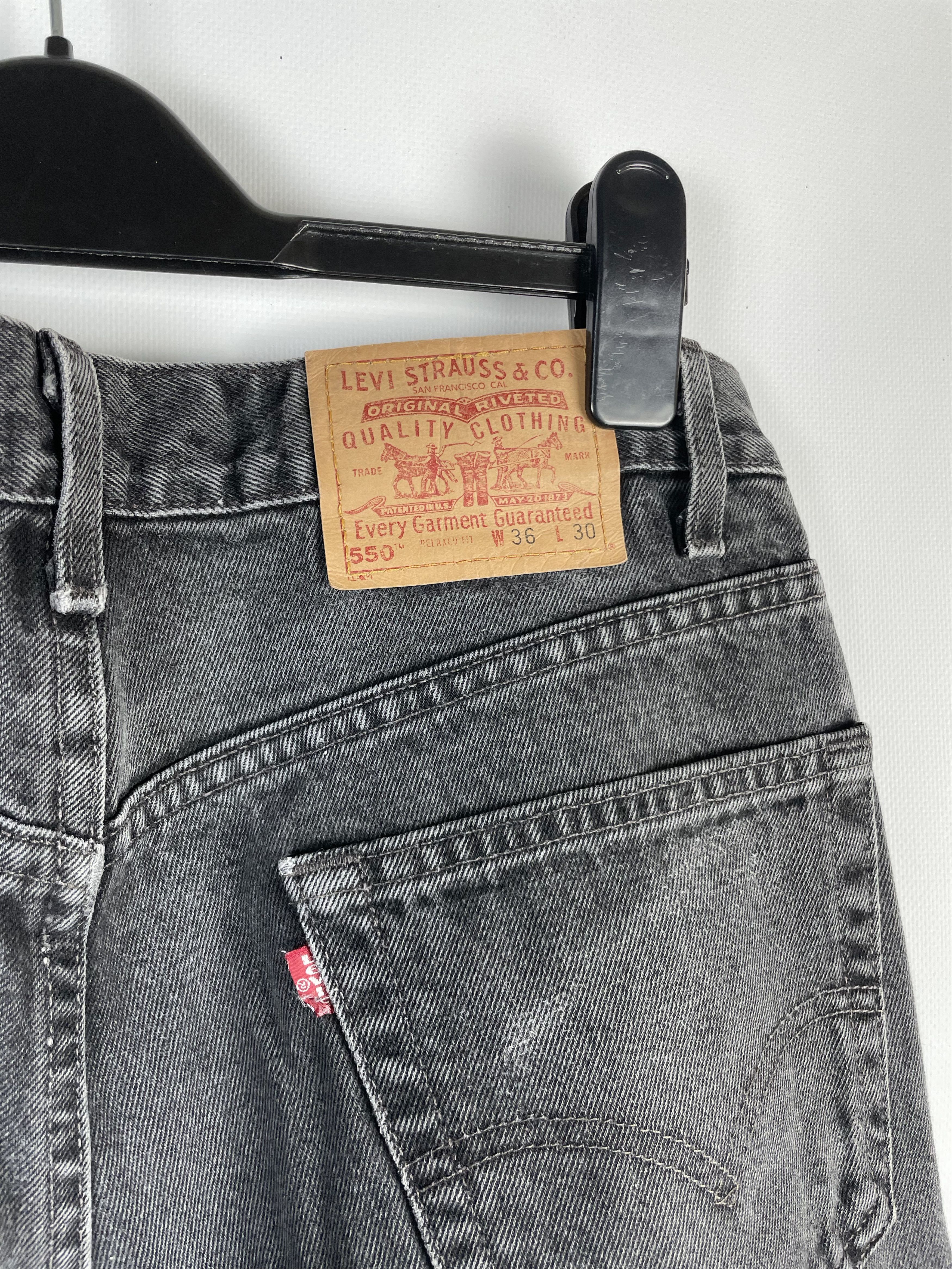 Levi's Vintage 550 90s Levi's Pants Denim Jeans Size US 36 / EU 52 - 9 Thumbnail