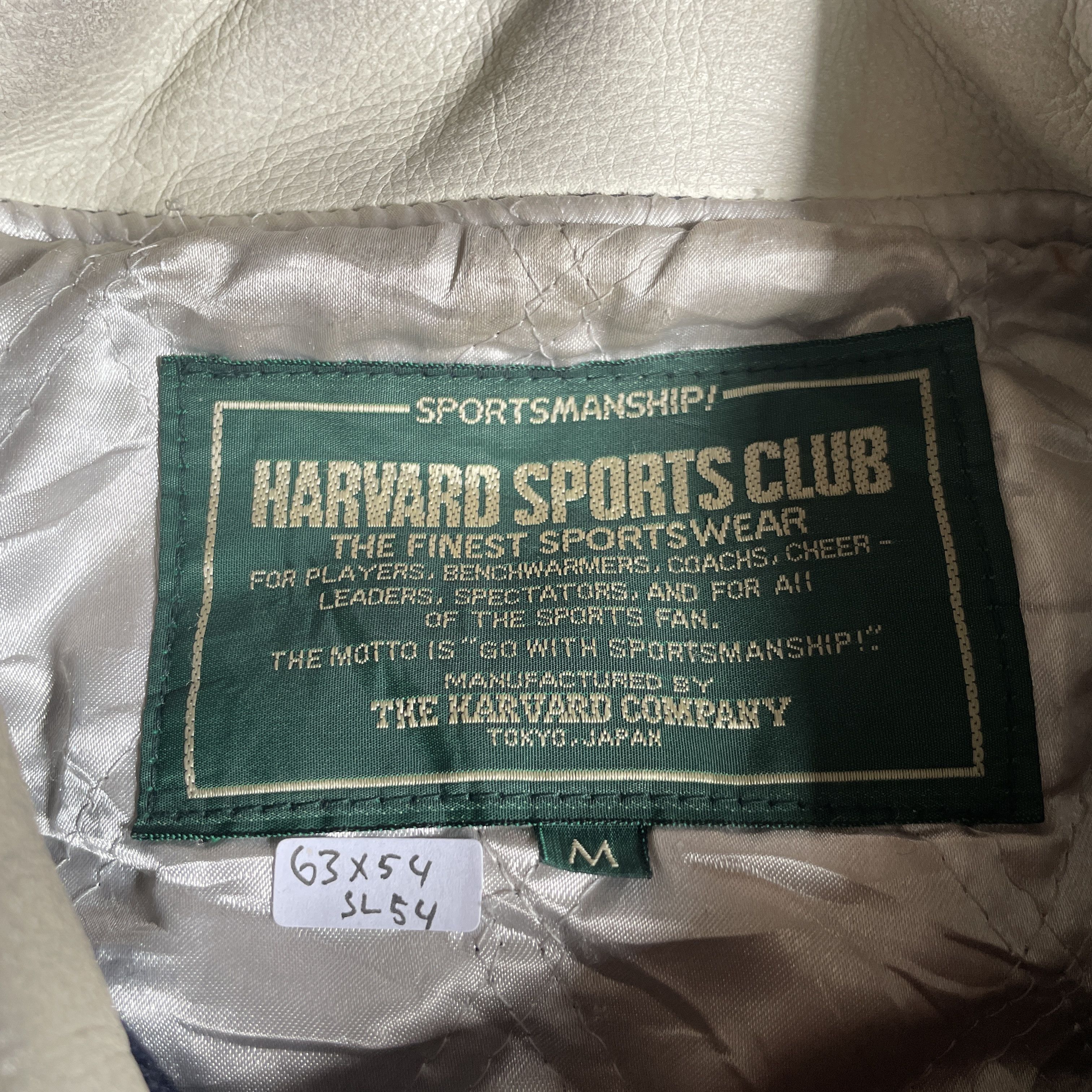 Other Harvard University Sport Club Valuable Player Varsity Jacket Size US M / EU 48-50 / 2 - 6 Thumbnail