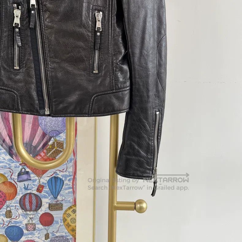 Balenciaga Balenciaga Black leather jacket Size XS / US 0-2 / IT 36-38 - 4 Thumbnail