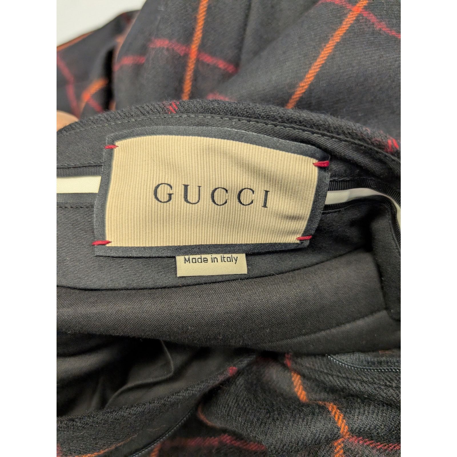 Gucci o1rshd1 Checked Dress Pant in Multicolor Size US 36 / EU 52 - 15 Thumbnail