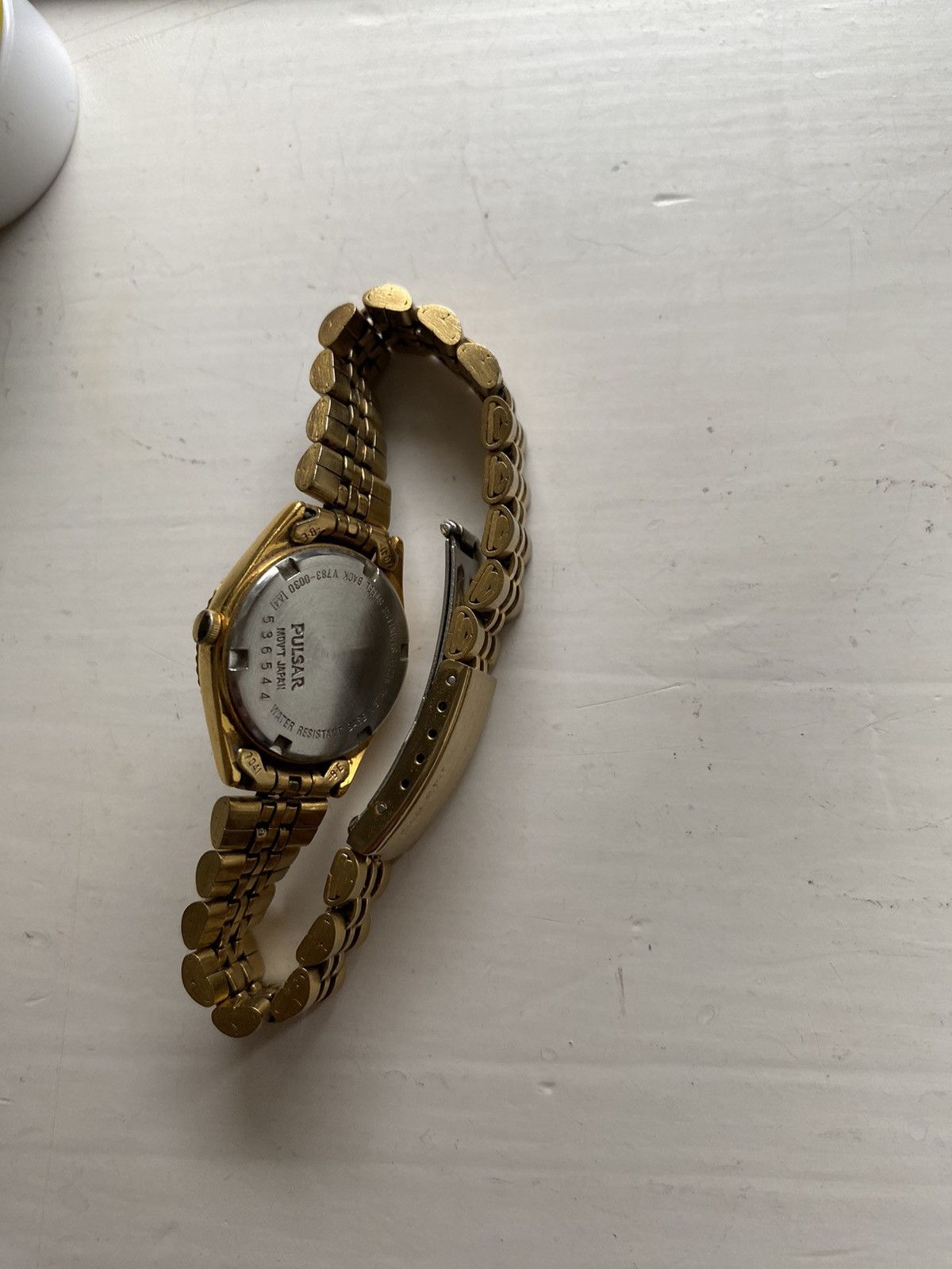 Japanese Brand Vintage Pulsar Gold Watch Size ONE SIZE - 4 Thumbnail