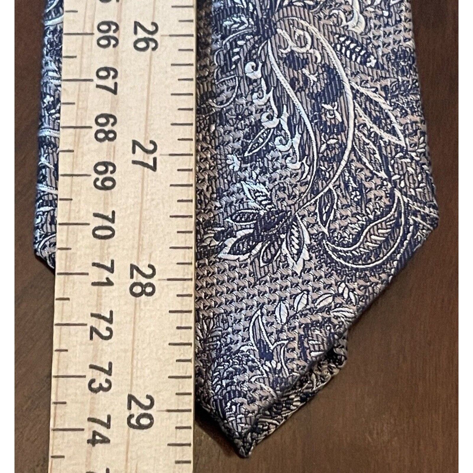 Michael Kors Michael Kors Gray Blue 55% Silk 45% Polyester Made In China Size ONE SIZE - 5 Thumbnail