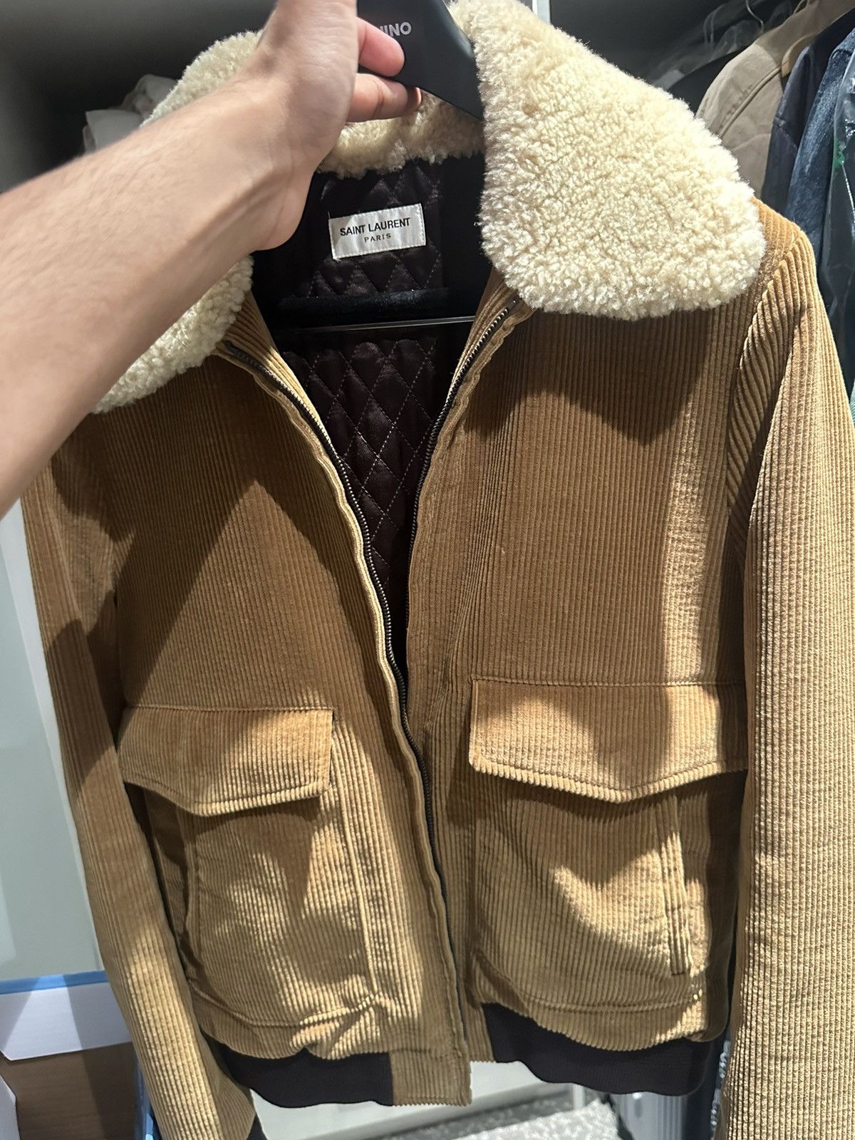 Saint Laurent Paris × Yves Saint Laurent YSL Bomber Jacket Size US M / EU 48-50 / 2 - 9 Thumbnail