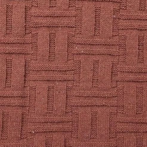 Basic Editions VINTAGE Basic Editions Sweater Mens Large Brown Excellent Basketweave Mock Neck Sweater Size US L / EU 52-54 / 3 - 4 Thumbnail