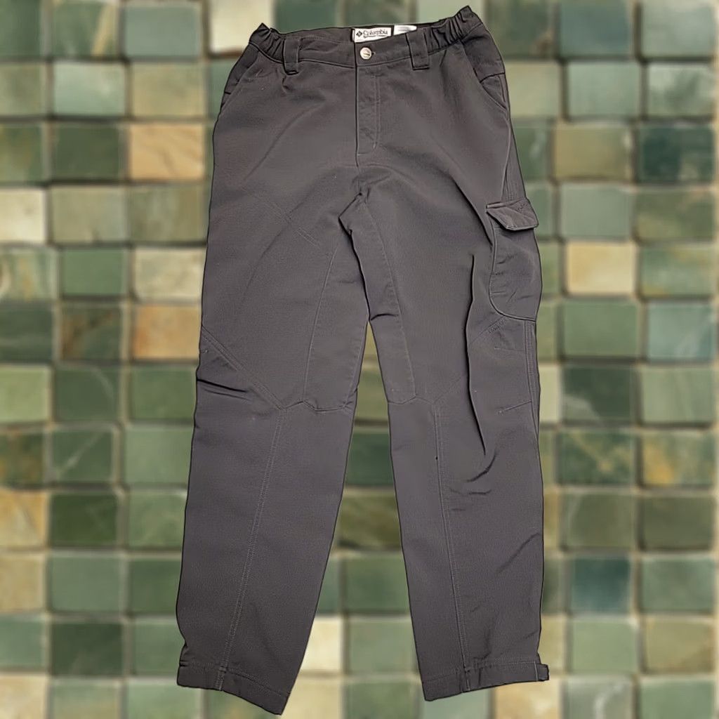 Vintage Columbia Titanium Pants Womens M Gray Fleece Lined Performance Cargo Outdoors Pants Mens? Size 30" / US 8 / IT 44 - 1 Thumbnail