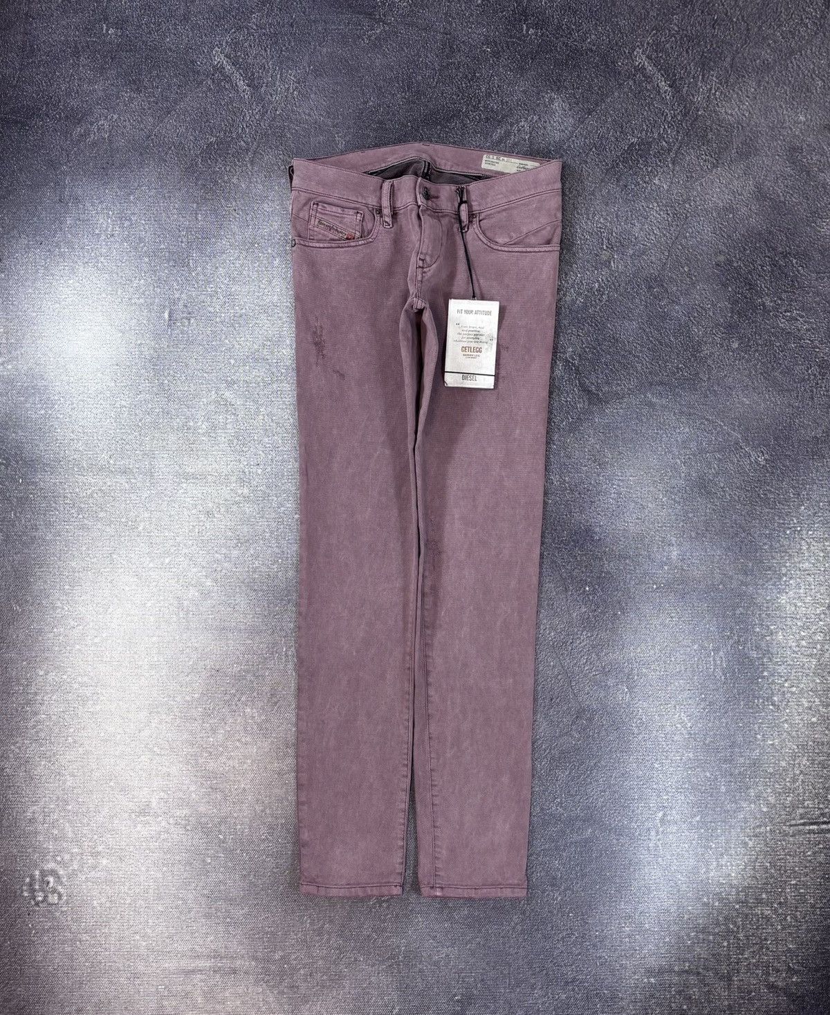 Diesel Diesel Getlegg NWT Women’s Slim Skinny Low Waist Denim Jeans Size 28" / US 6 / IT 42 - 1 Thumbnail