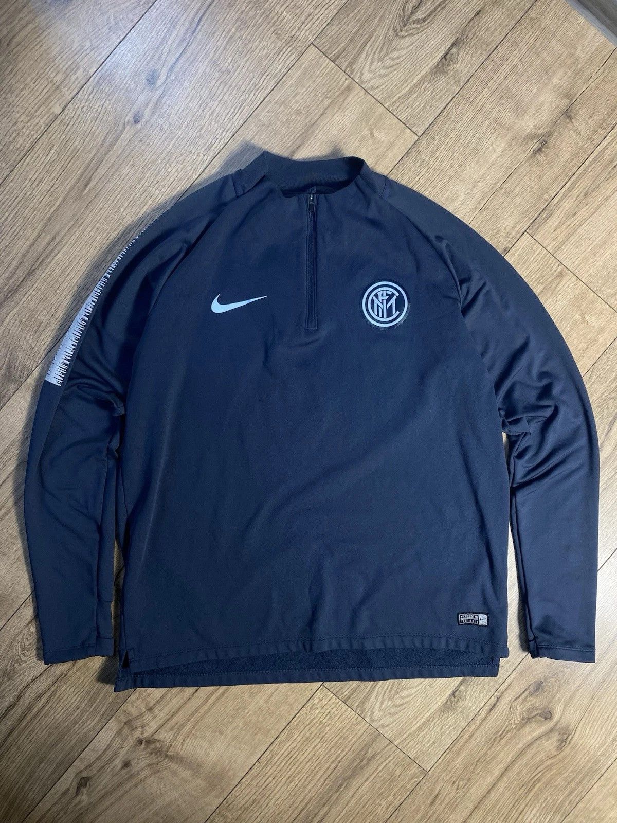 Nike Inter Milan Nike Football Drill Training Top Jacket Jersey Size US L / EU 52-54 / 3 - 1 Thumbnail