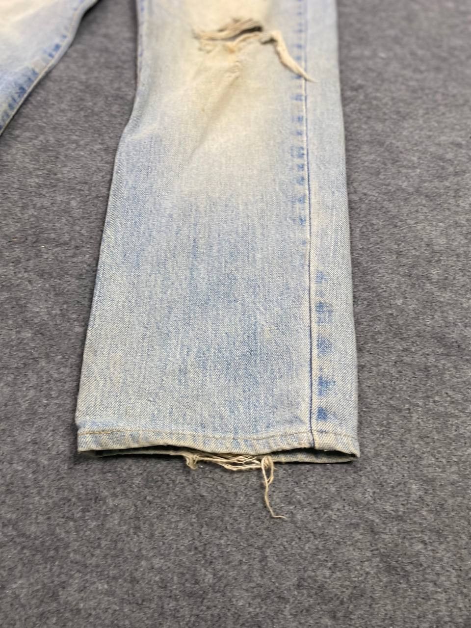 Japanese Brand vintage bue way japan distressed denim nice design Size US 28 / EU 44 - 9 Thumbnail