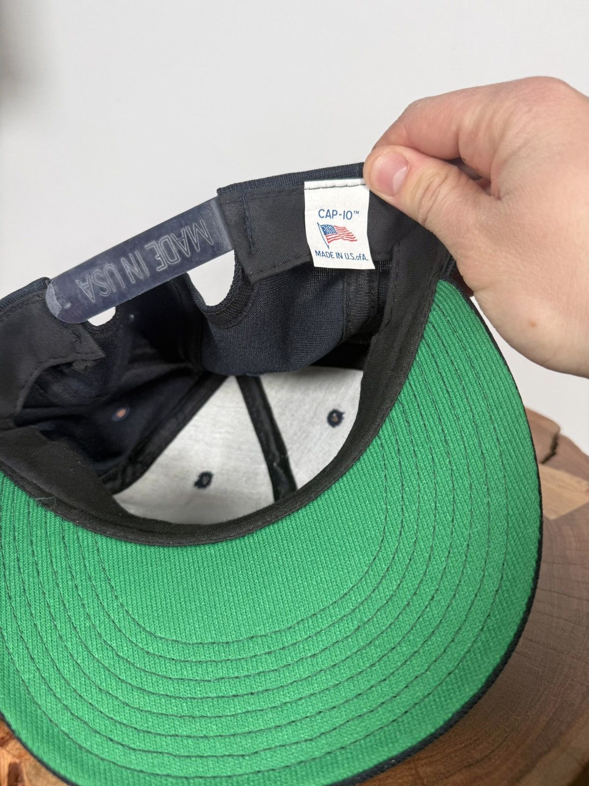 Vintage Vintage Made in USA Navy Military Ship Trucker Hat Size ONE SIZE - 4 Thumbnail