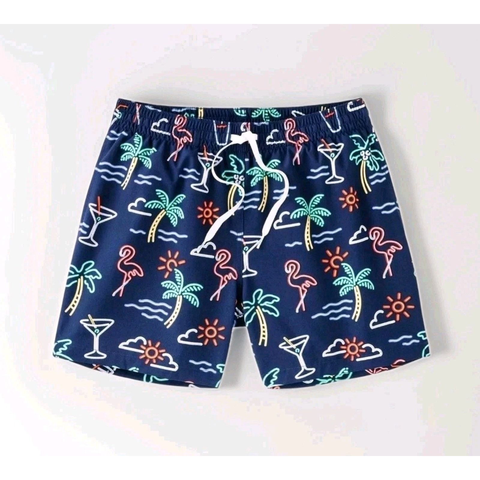 Chubbies CHUBBIES NEON LIGHTS MENS STRETCH ELASTIC 5.5" Swim Trunks Size US 26 / EU 42 - 7 Thumbnail