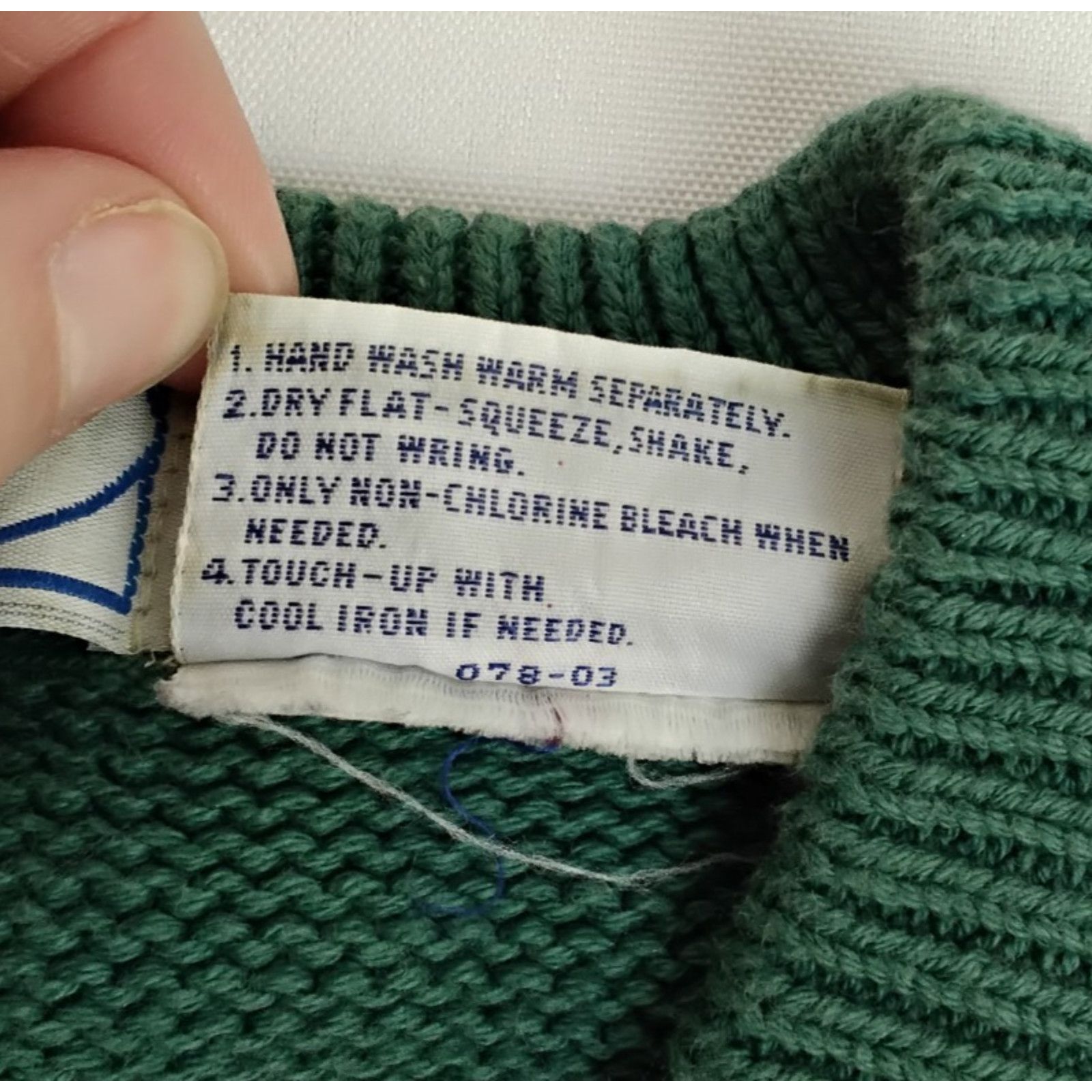 Izod Izod Lacoste Sweater Vest Women's S Green Cotton VTG 80's Size S / US 4 / IT 40 - 9 Thumbnail