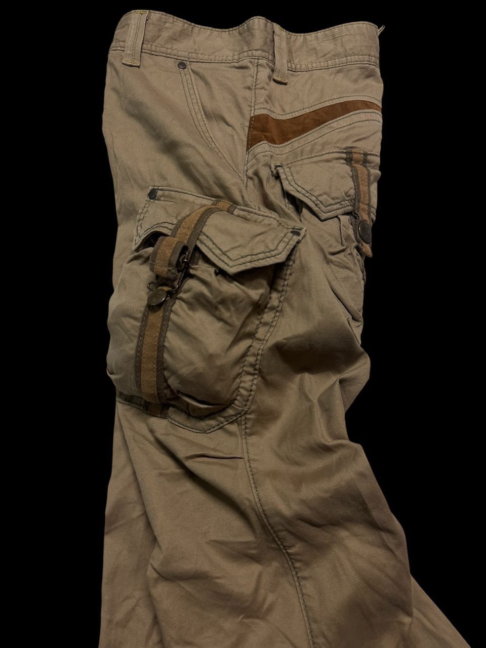 Edwin 💥Rare💥Vintage Edwin 3D Insane Pocket Bushpants Twist Leg Size US 32 / EU 48 - 16 Thumbnail