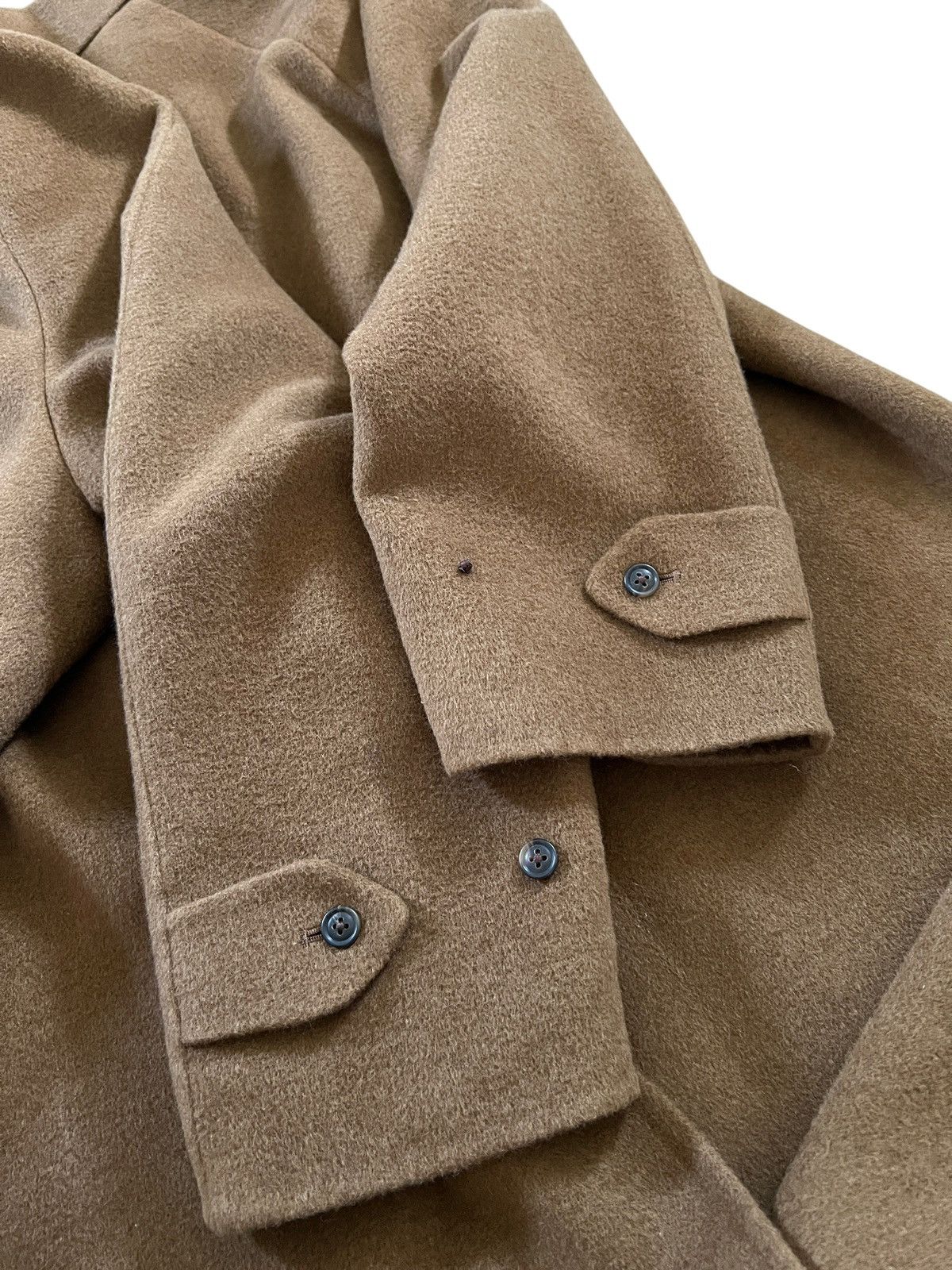 Burberry × Burberry Prorsum Vintage Burberry Prorsum Wool Long Coat Size US L / EU 52-54 / 3 - 7 Thumbnail