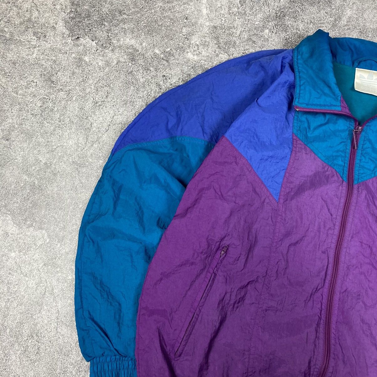 Adidas Vintage Adidas Originals Nylon Zip Track Jacket Size US M / EU 48-50 / 2 - 4 Thumbnail