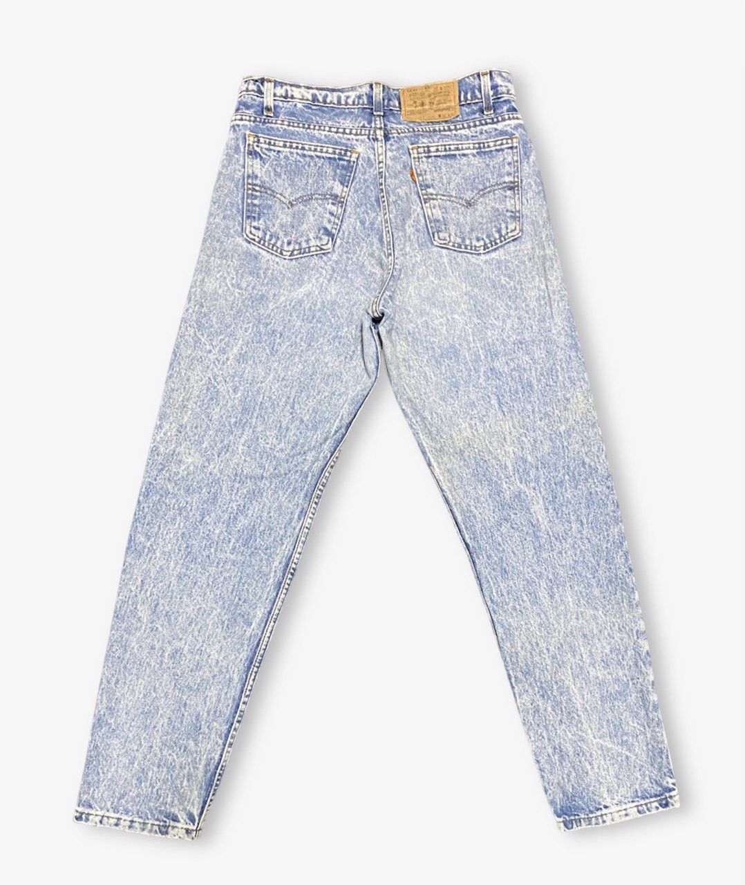 Levi's Vintage 80s Levis 515 Acid Wash Tapered Jeans Size US 32 / EU 48 - 4 Thumbnail