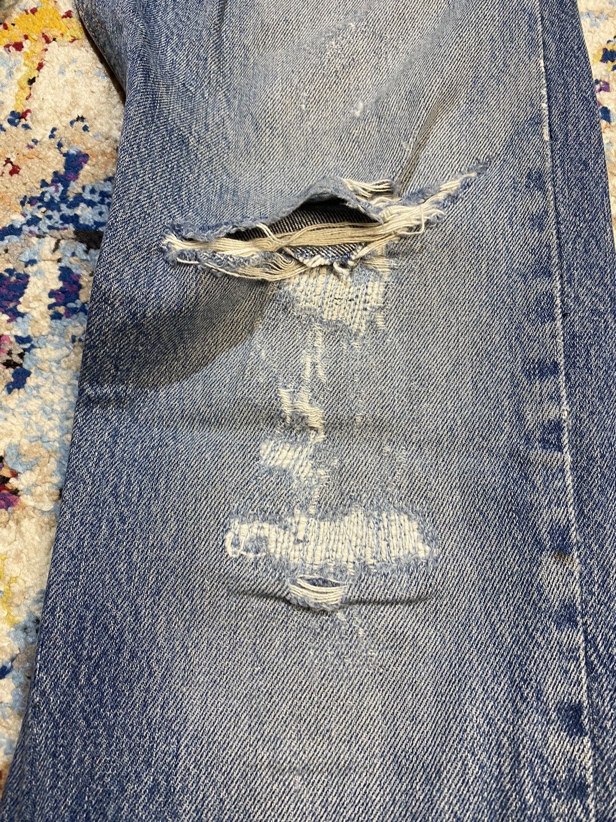 Levi's × RE/DONE LEVIS RE/DONE USA RED TAB DESTROYED JEANS W29 Size US 29 - 9 Thumbnail