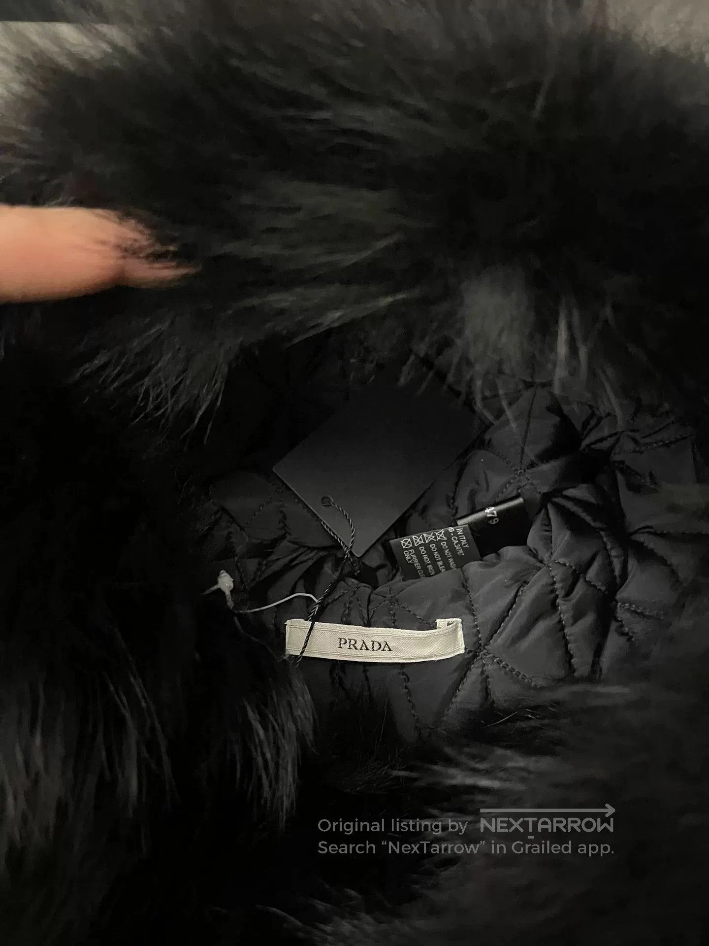Prada prada black wool aviator hat. Size ONE SIZE - 5 Thumbnail