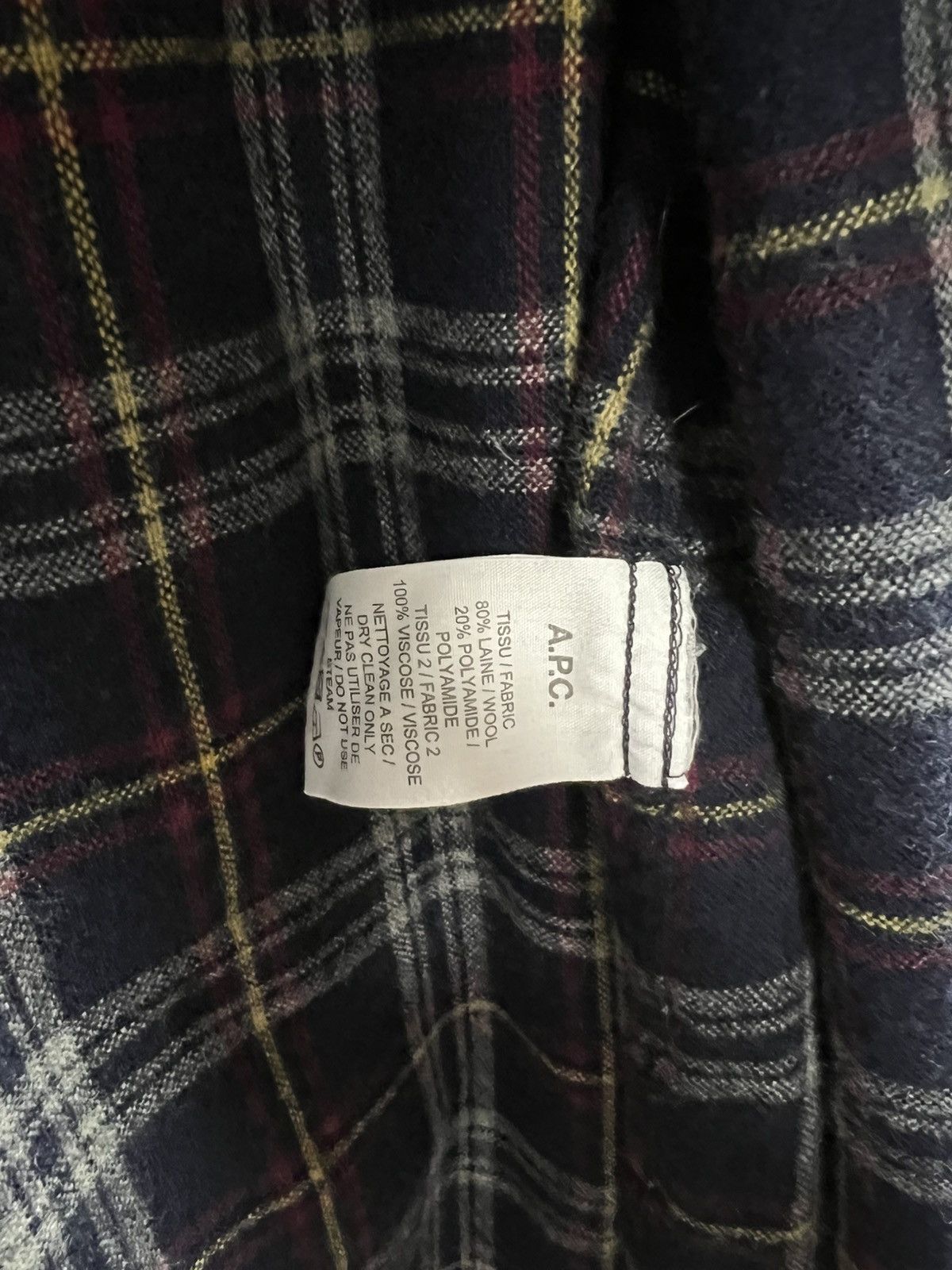 A.P.C. A. P. C. Flannel Men’s size Large Size US L / EU 52-54 / 3 - 3 Thumbnail