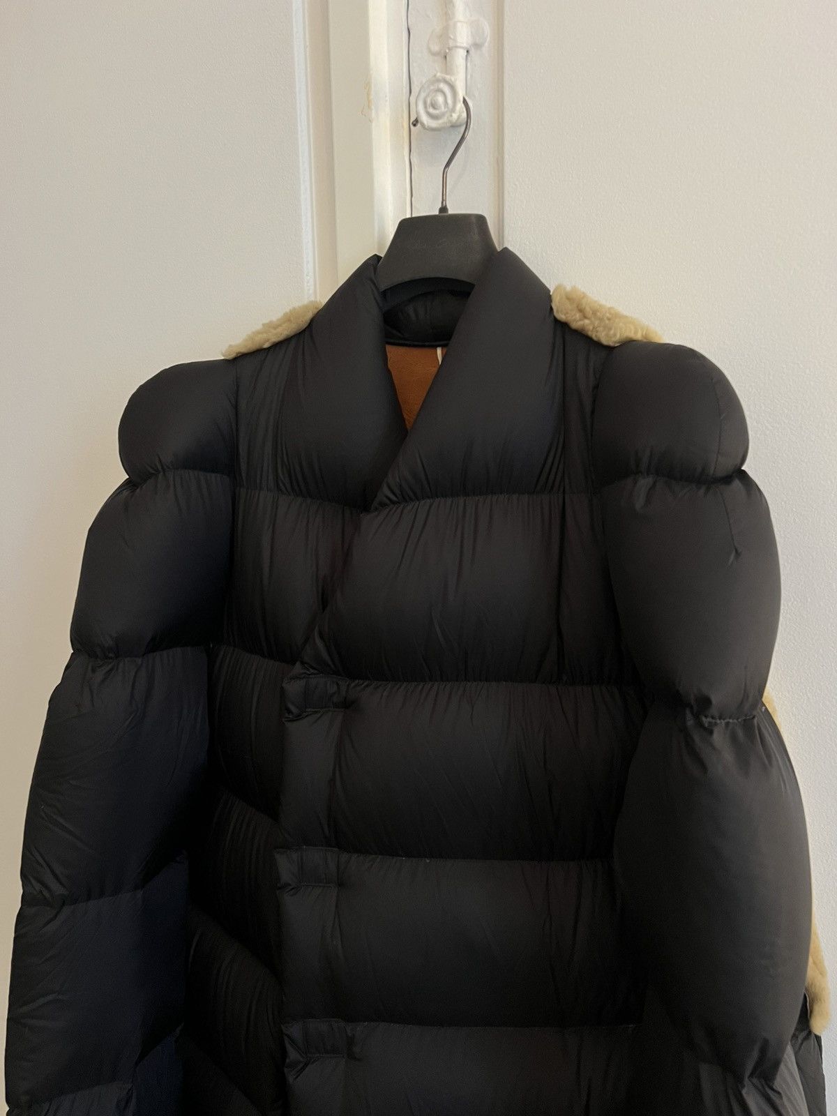 Rick Owens Rick Owens FW19 Zionic Shearling Puffer Jacket Size US M / EU 48-50 / 2 - 6 Thumbnail