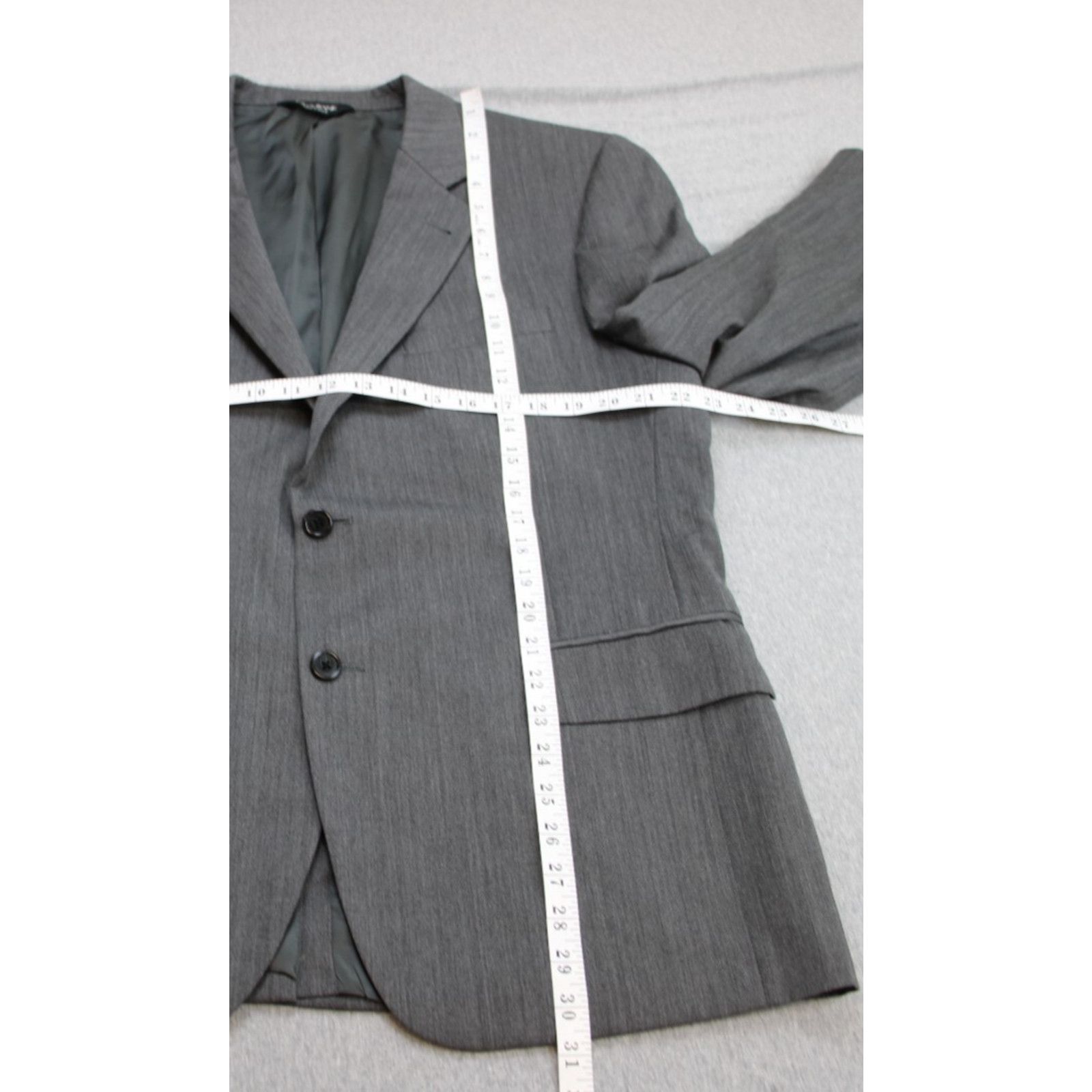 Jos. A. Bank JoS A Bank Blazer Men 44S Gray 100%Wool Signature Collection Size 44S - 10 Thumbnail