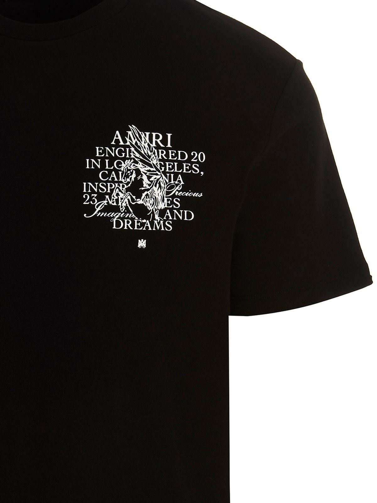 Amiri o1gr1nt1024 Precious Memories Short Sleeve T-Shirt in Black Size US S / EU 44-46 / 1 - 4 Thumbnail