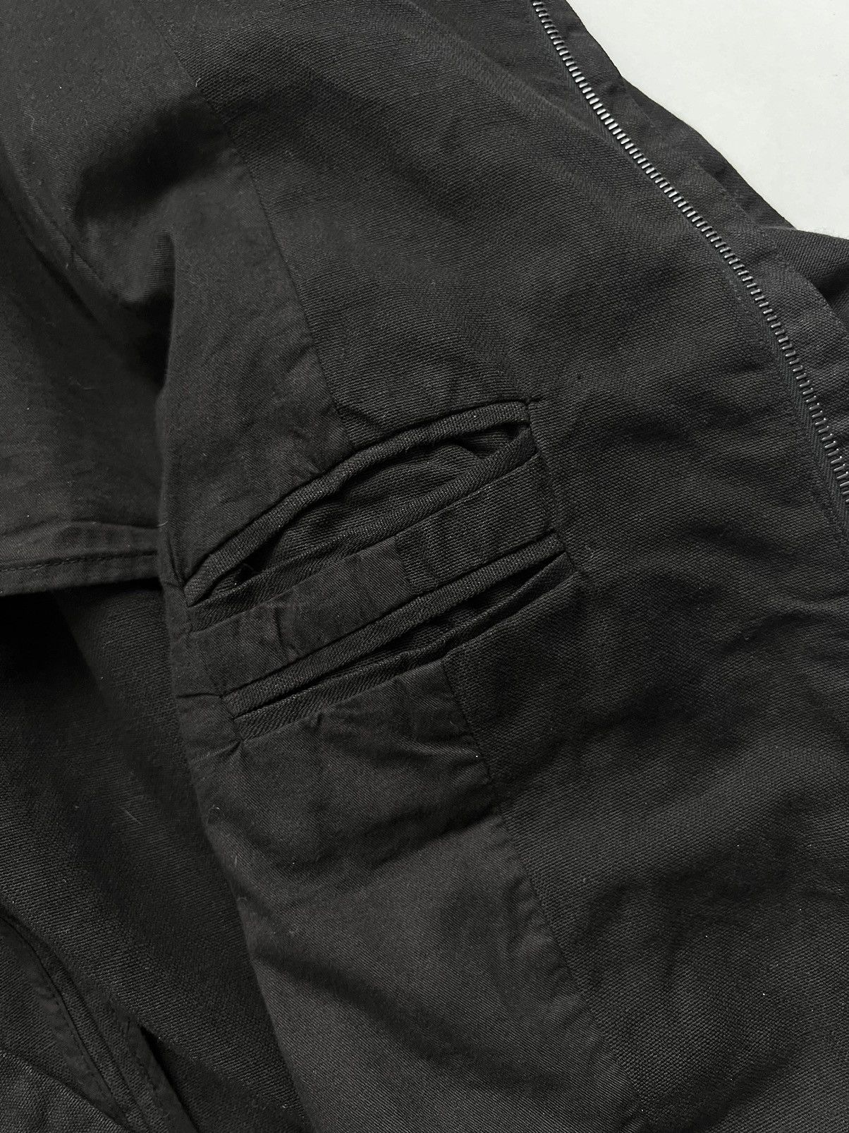 Individual Sentiments 🇮🇹Lost&Found Ria Dunn Linen Asymmetrical Heavy Zip Up Jacket Size US L / EU 52-54 / 3 - 18 Thumbnail