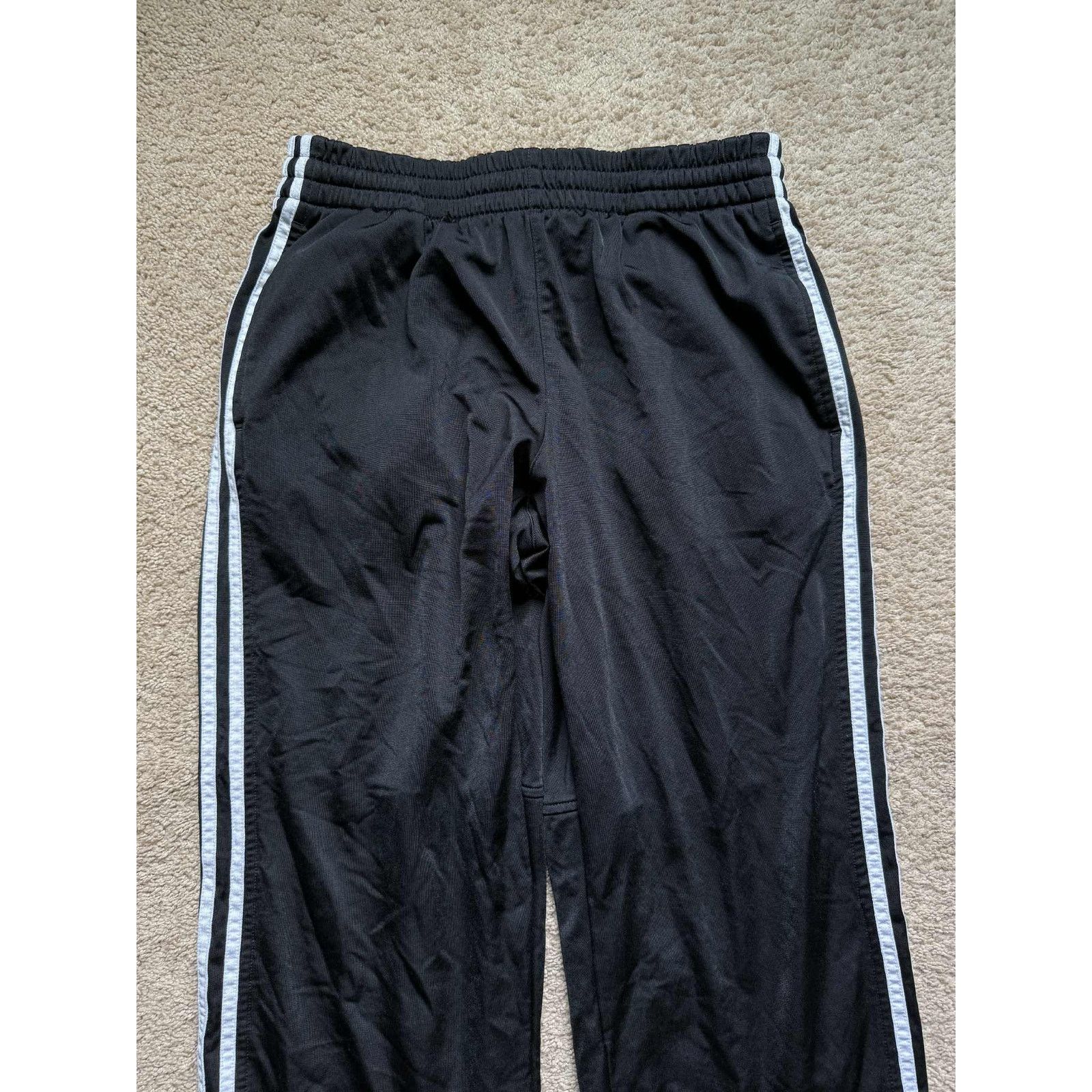 Adidas Adidas Tricot Active Track Pants Black/White Men's Size L Size US 30 / EU 46 - 4 Thumbnail