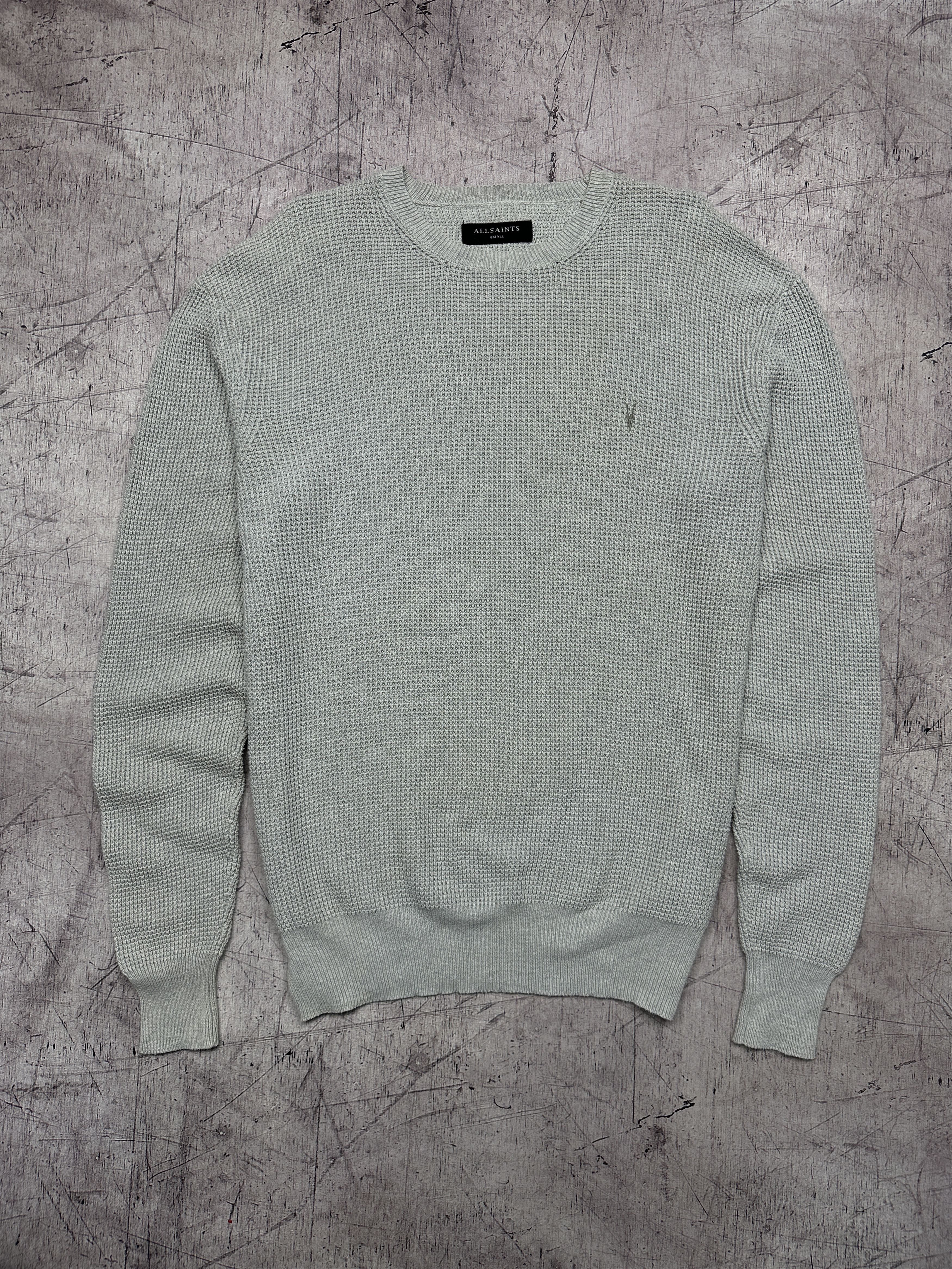 Allsaints Allsaint Mens Trias Crew Neck Knit Sweater Size US S / EU 44-46 / 1 - 1 Thumbnail
