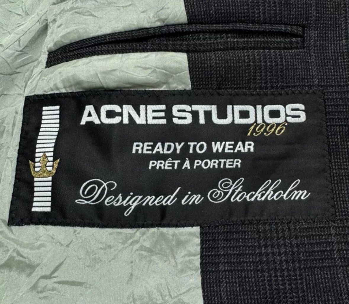 Acne Studios Acne studios Plaid suit 2412-Nextarrow Size US S / EU 44-46 / 1 - 4 Thumbnail