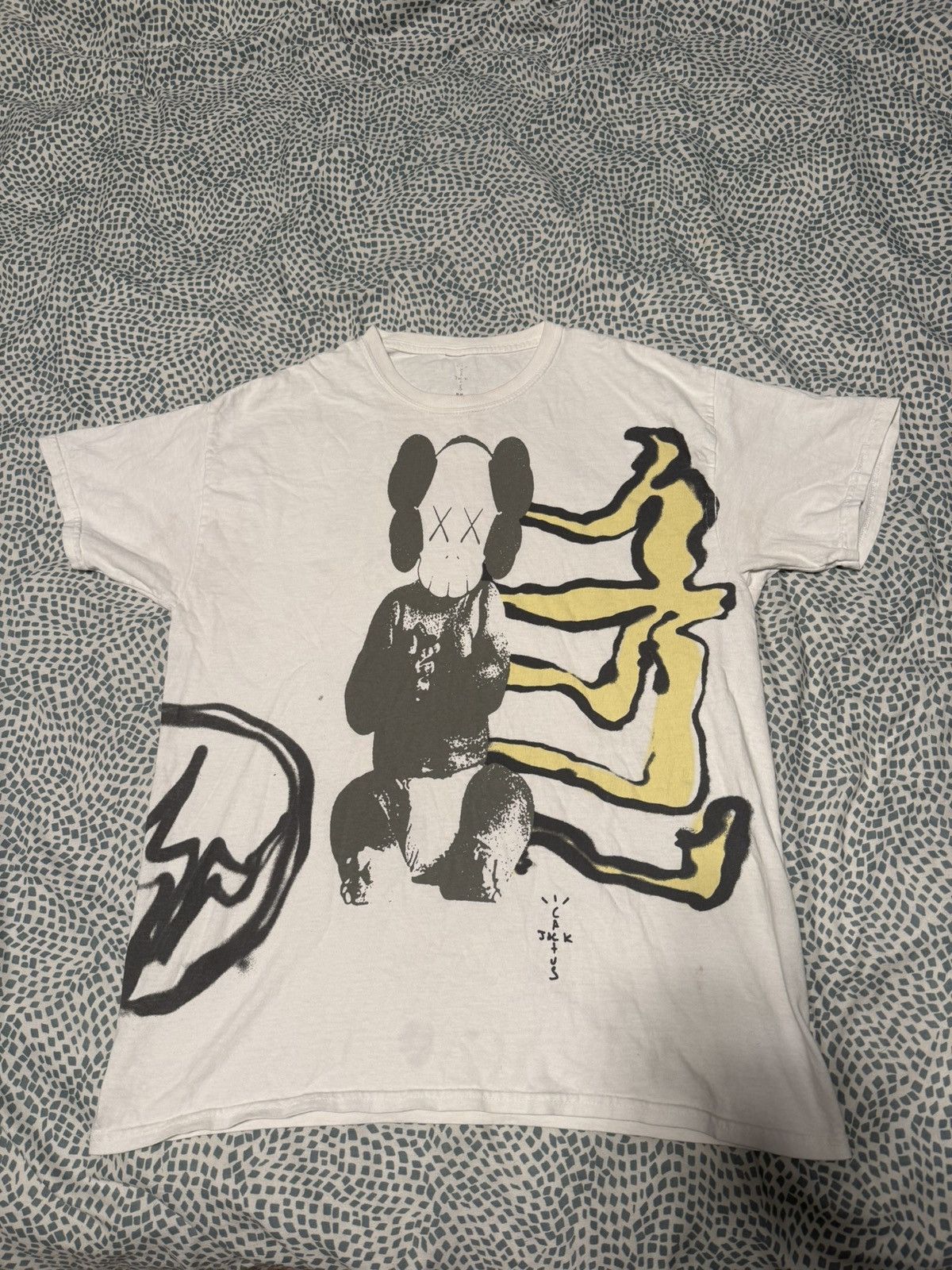Travis Scott Franchise T-shirt Size XL Artwork By George