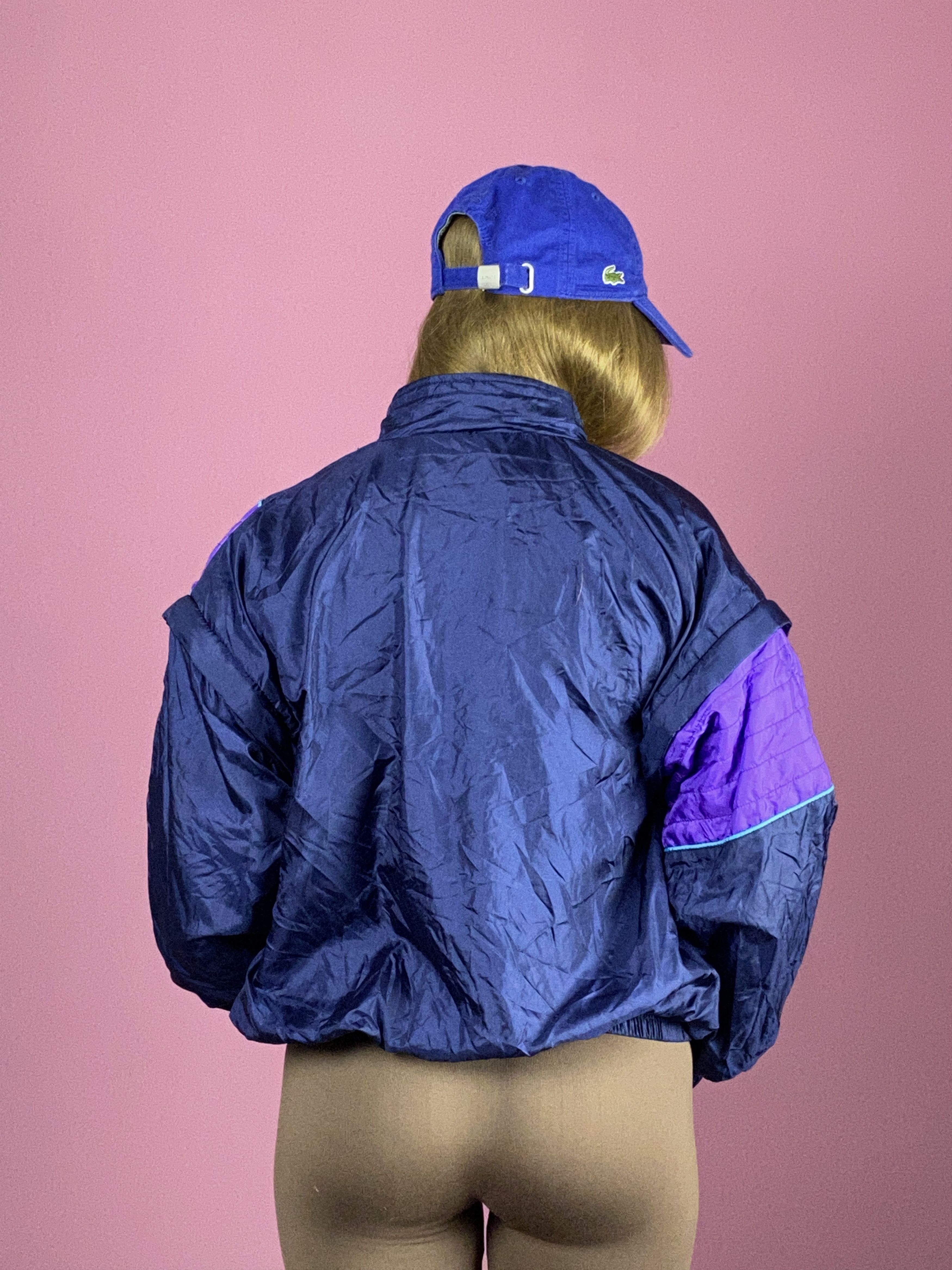 Vintage 90s Snapper Vintage Women's Windbreaker Jacket - S Size S / US 4 / IT 40 - 3 Thumbnail