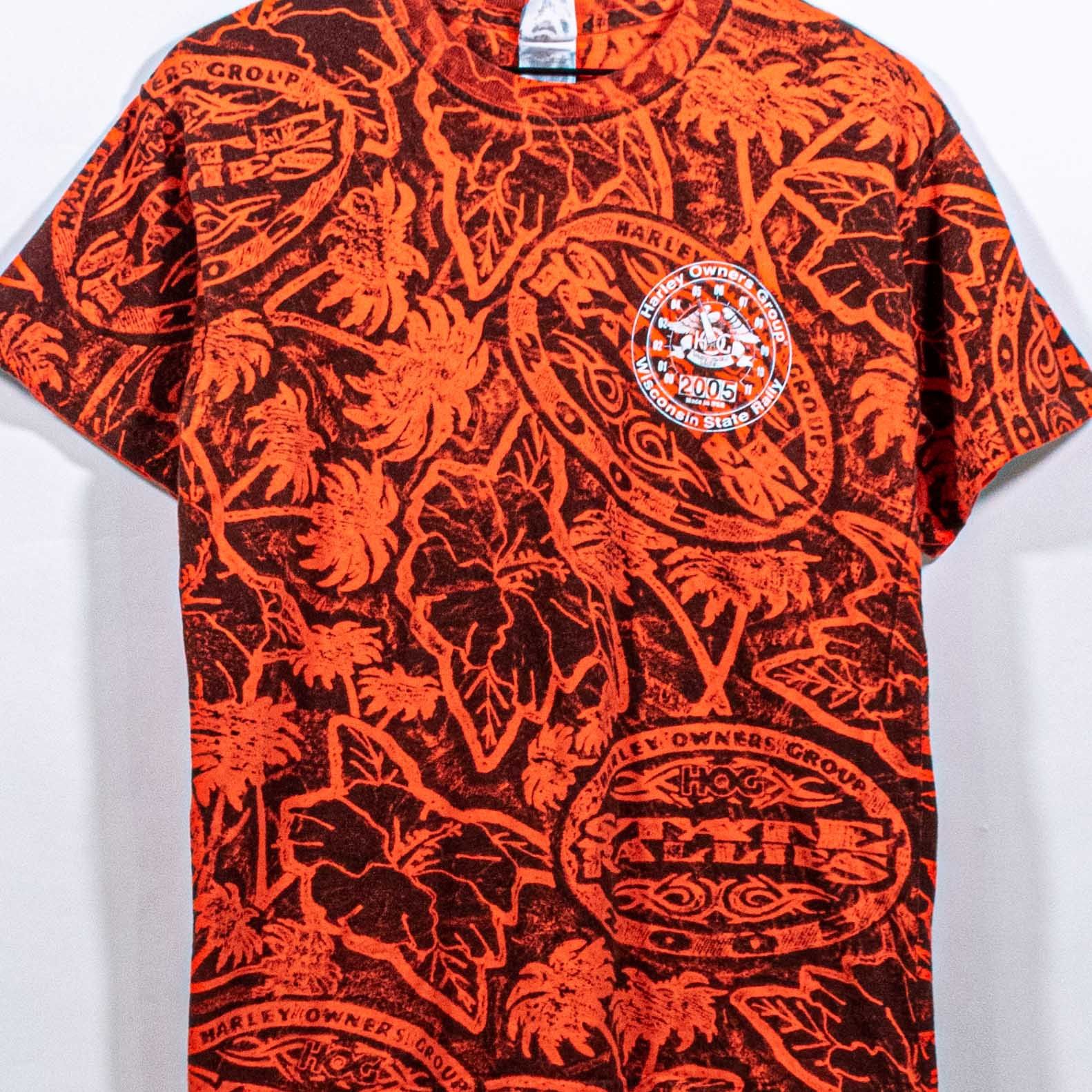 Other Harley Owners Group Bike Rally AOP T-Shirt Biker Y2K Size US M / EU 48-50 / 2 - 6 Thumbnail