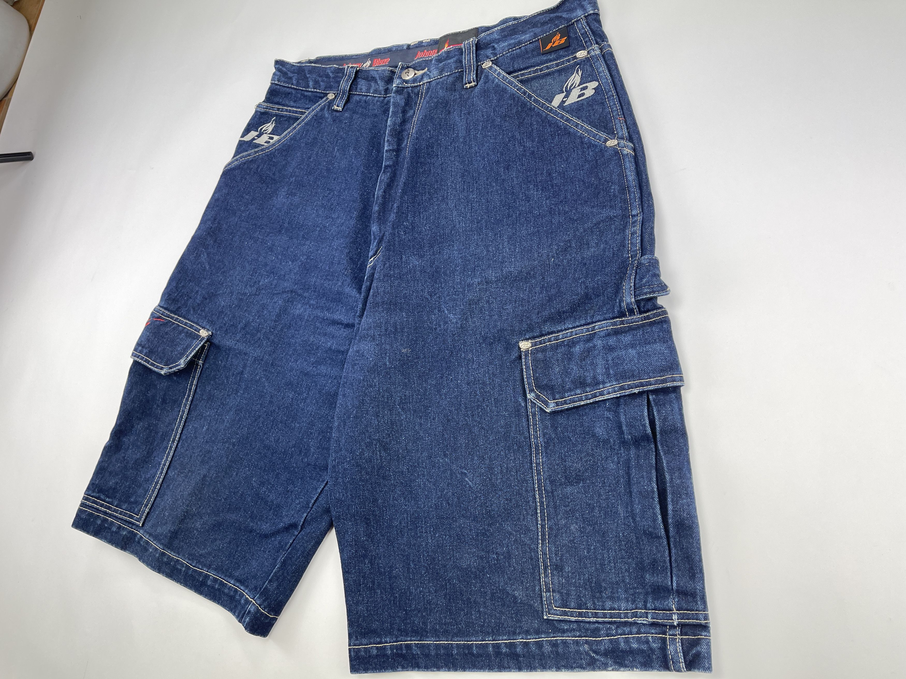Wu-Tang Clan JOHNNY BLAZE jeans shorts, Wu Wear, Wu Tang Clan vintage, 36 Size US 36 / EU 52 - 9 Thumbnail