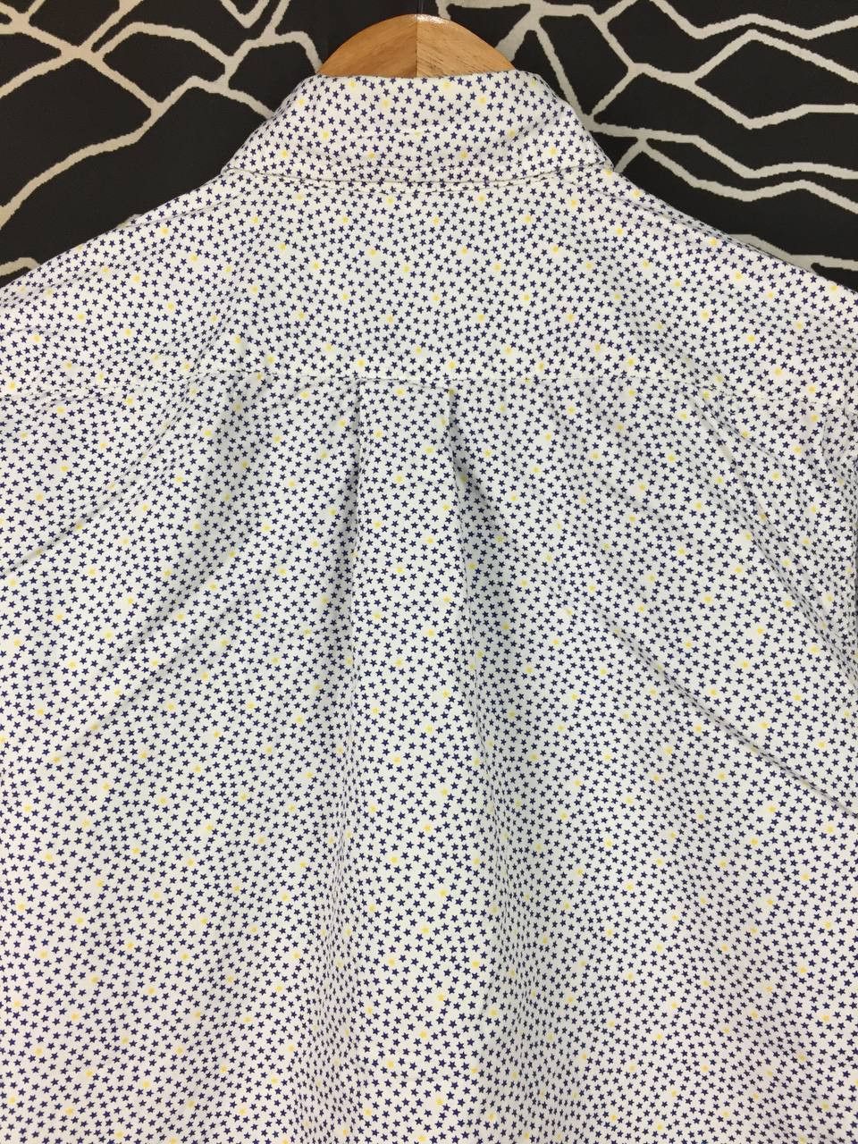 Japanese Brand The Sharkey's Gallery Japan Star Patterned Button-Down Shirt Size US M / EU 48-50 / 2 - 6 Thumbnail