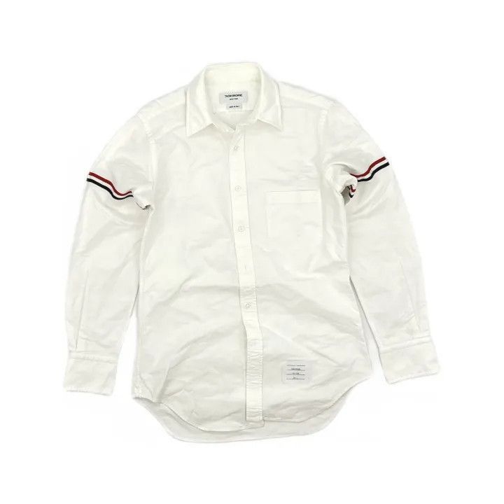 Thom Browne Thom Browne Classic Long Sleeve Oxford Shirt -2507 Size US S / EU 44-46 / 1 - 8 Thumbnail
