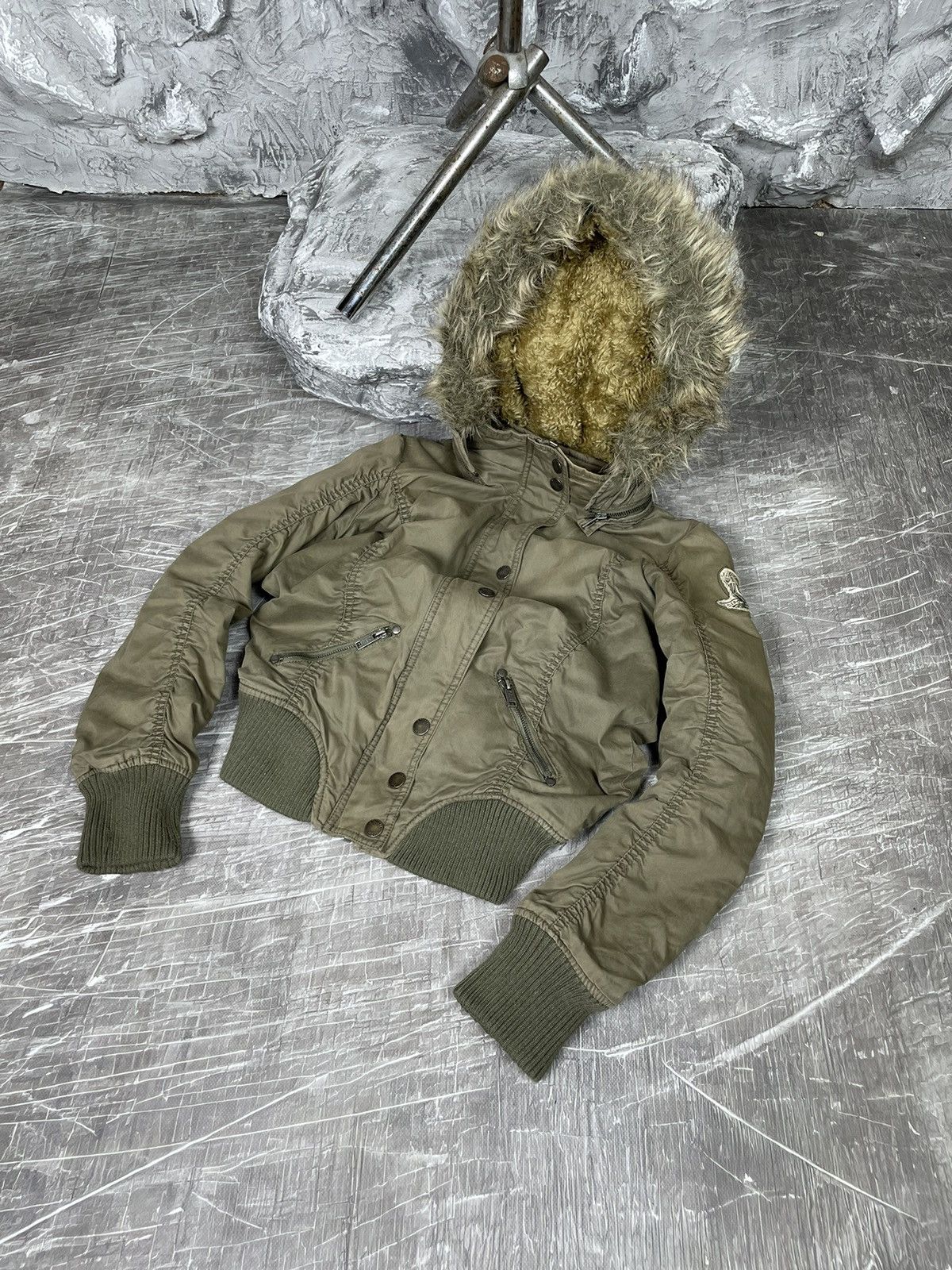 ジャケット・アウター archive 00s diesel cyber bomber short ジャケット・アウター archive 00s diesel cyber bomber short