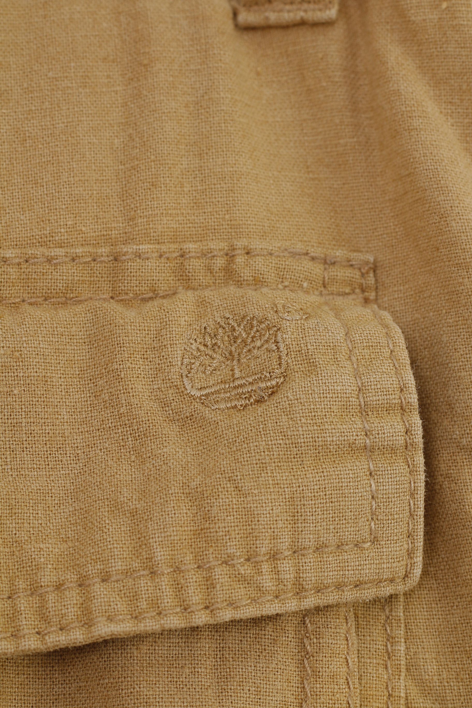 Timberland Timberland Men 36 Short Beige Linen Summer 10172 Size US 36 / EU 52 - 5 Thumbnail
