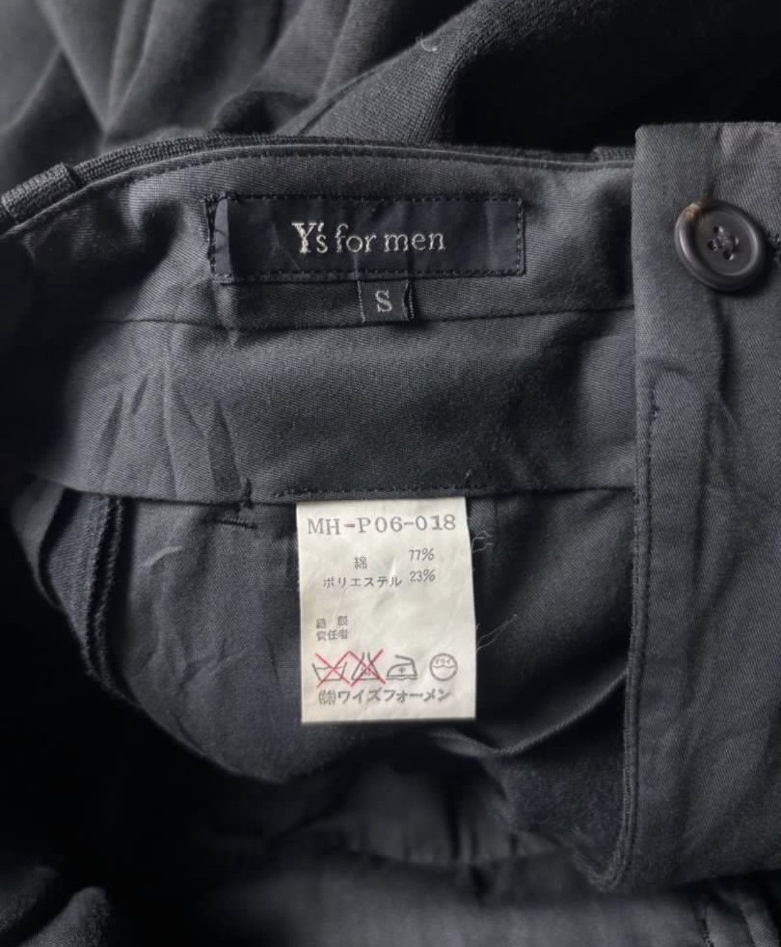 Yohji Yamamoto Yohji Yamamoto Y’s For Men pleated wool pants Size US 28 / EU 44 - 6 Thumbnail