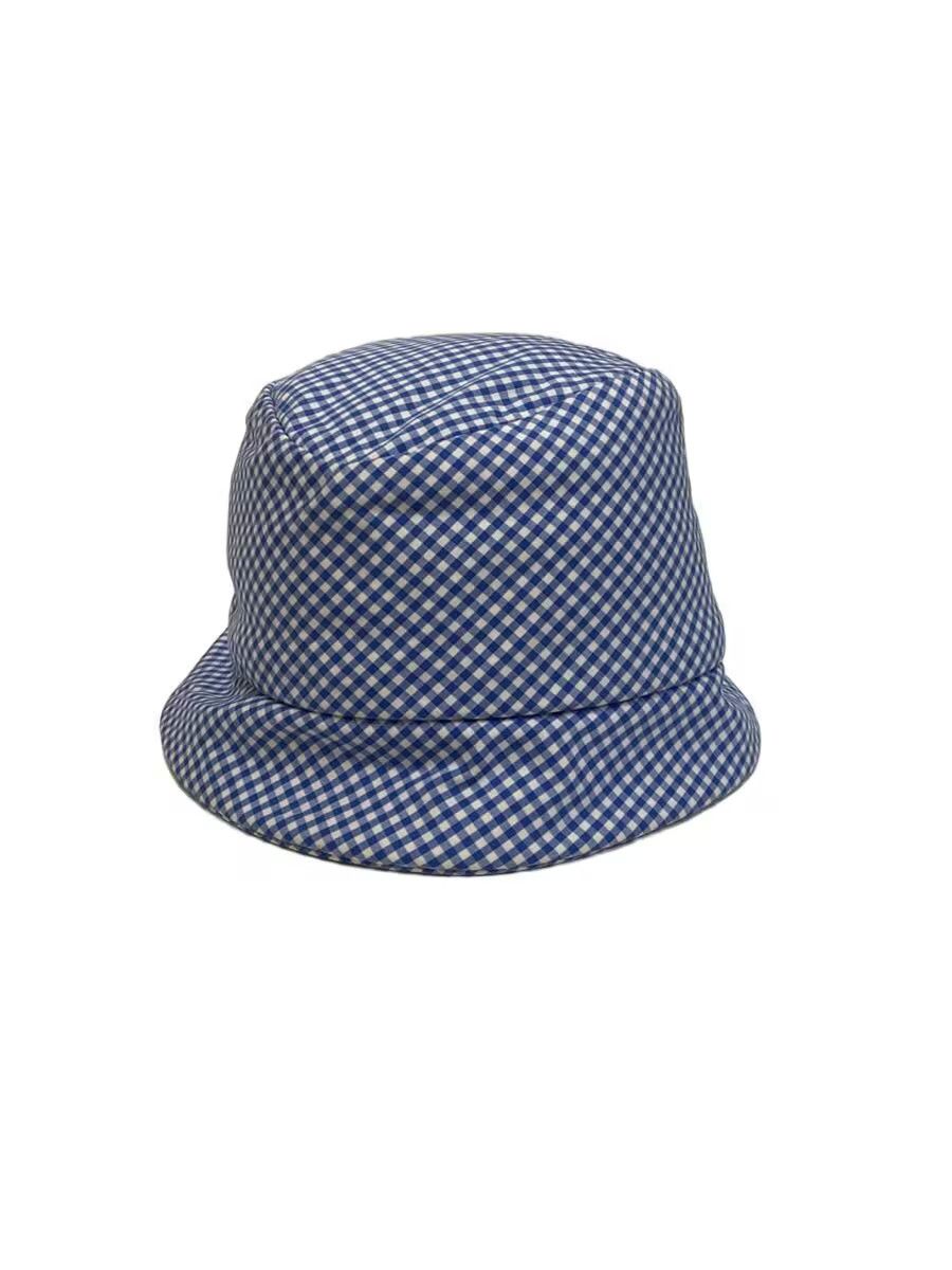 Junya Watanabe Gingham Check Fedora Hat Size ONE SIZE - 1 Thumbnail