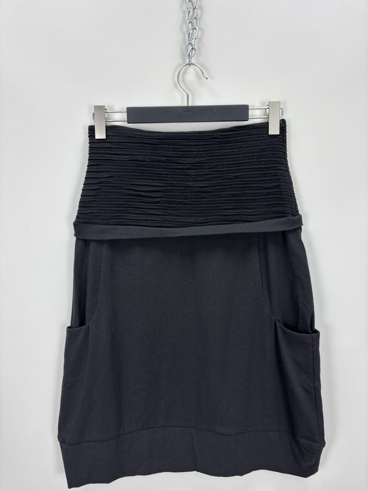 Sarah Pacini Womens skirt Sarah Pacini Size 1 Color Black Size 25" / US 0 / IT 36 - 2 Thumbnail