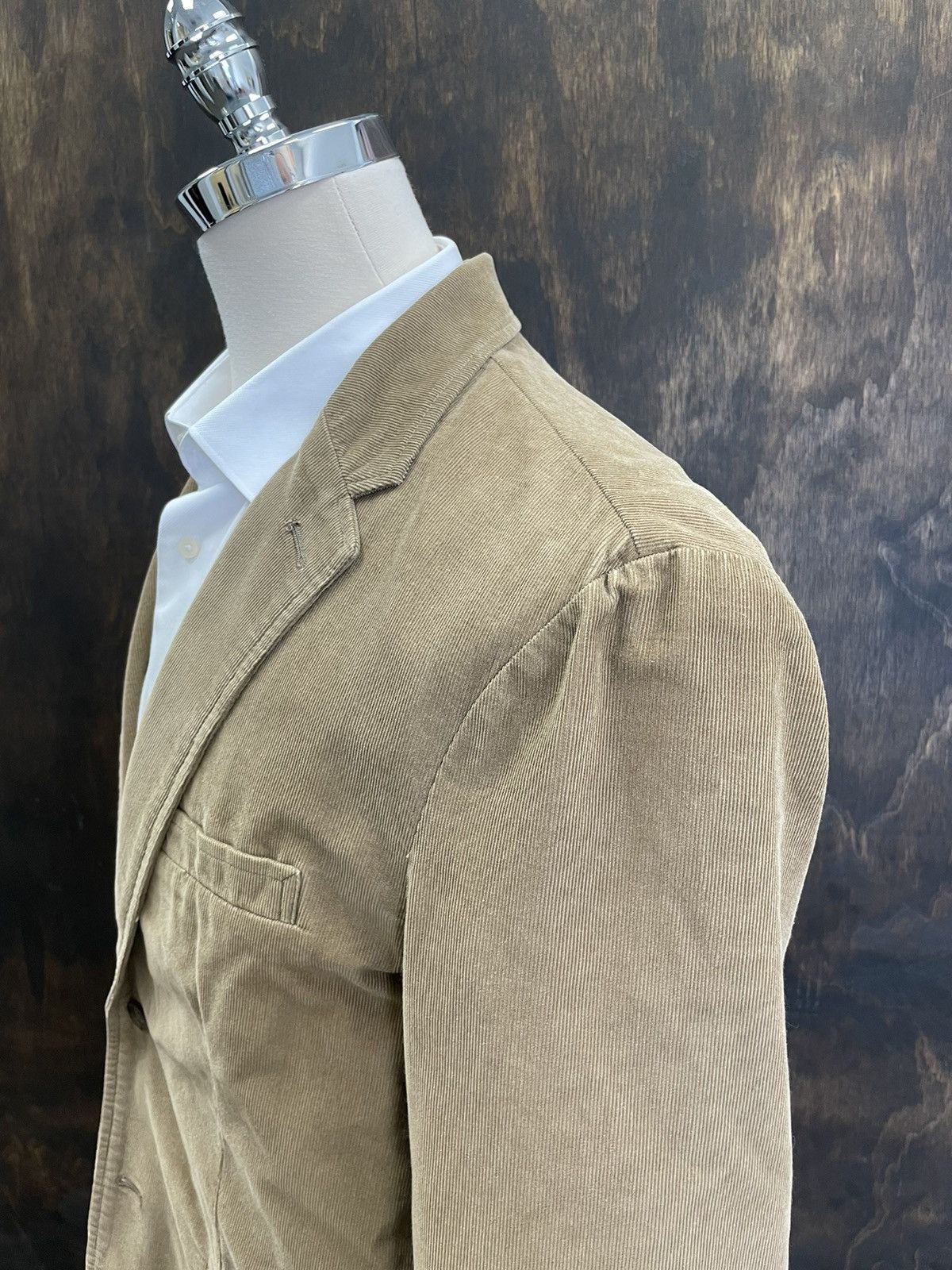 J.Crew Fine Wale Corduroy Sport Jacket Size 44R - 2 Thumbnail