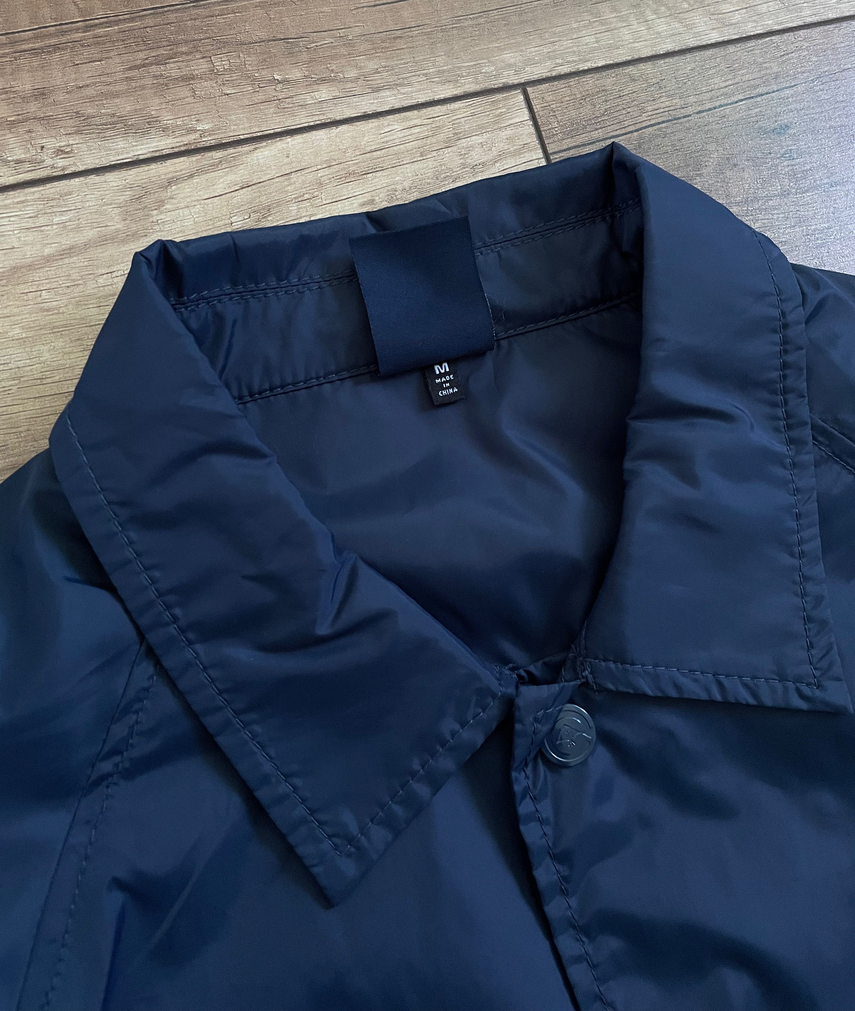 LRG LRG Blue Nylon Coach Jacket Size US M / EU 48-50 / 2 - 5 Thumbnail