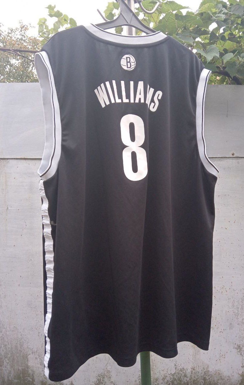 Adidas NBA Brooklyn Nets Deron Williams 8 Adidas Jersey Size US XXL / EU 58 / 5 - 2 Thumbnail